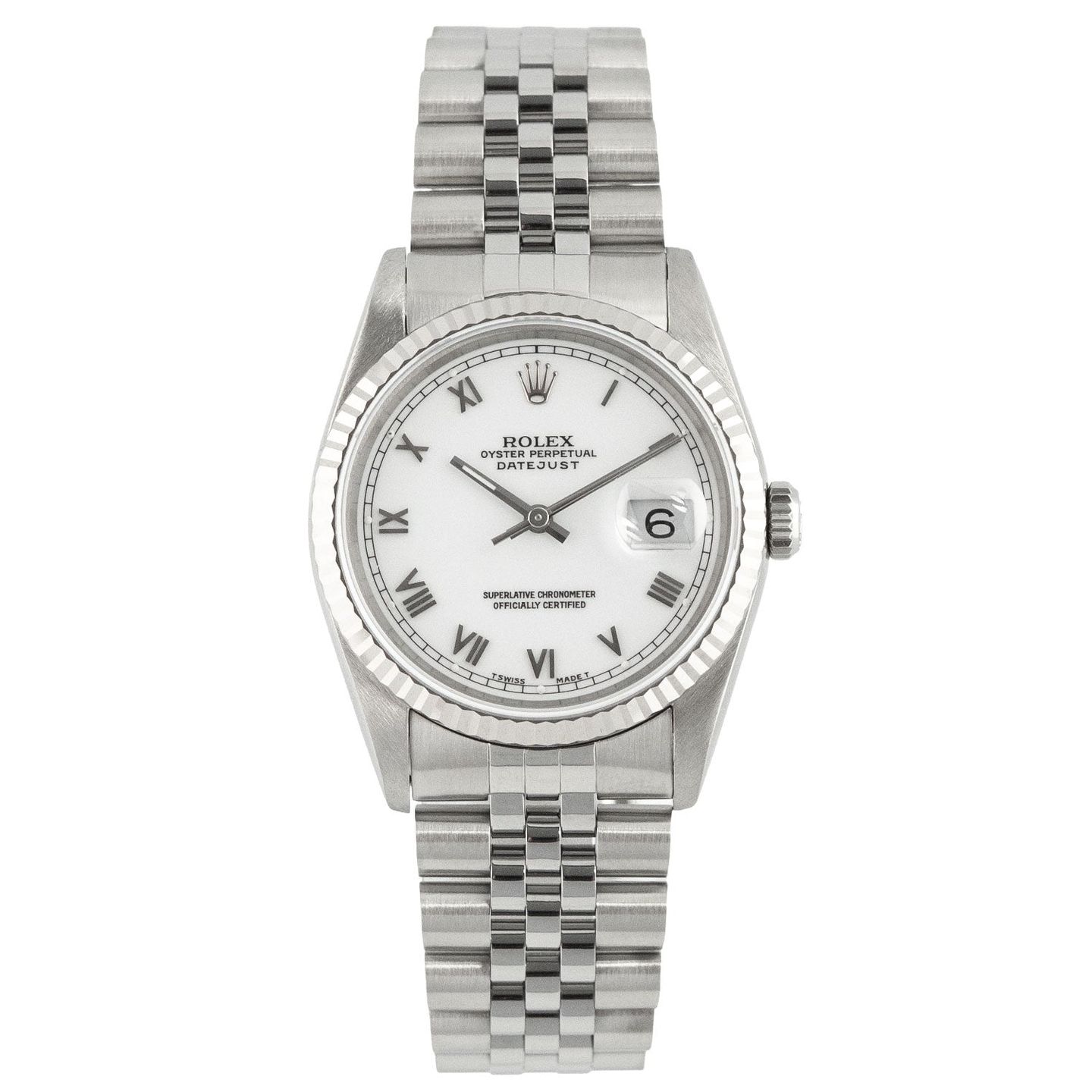 Rolex Datejust 36 16234 (Onbekend (willekeurig serienummer)) - 36mm Staal (1/6)