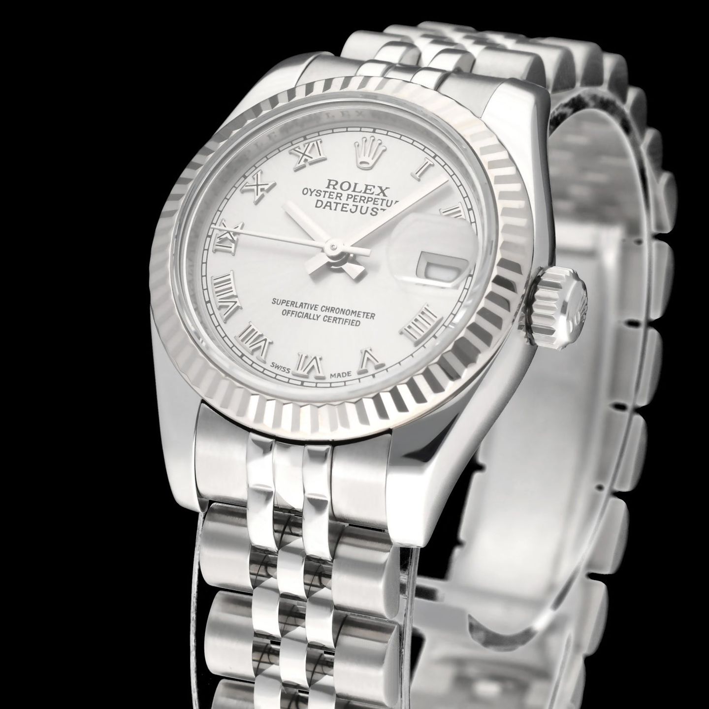 Rolex Lady-Datejust 179174 (2010) - 26 mm Steel case (7/8)