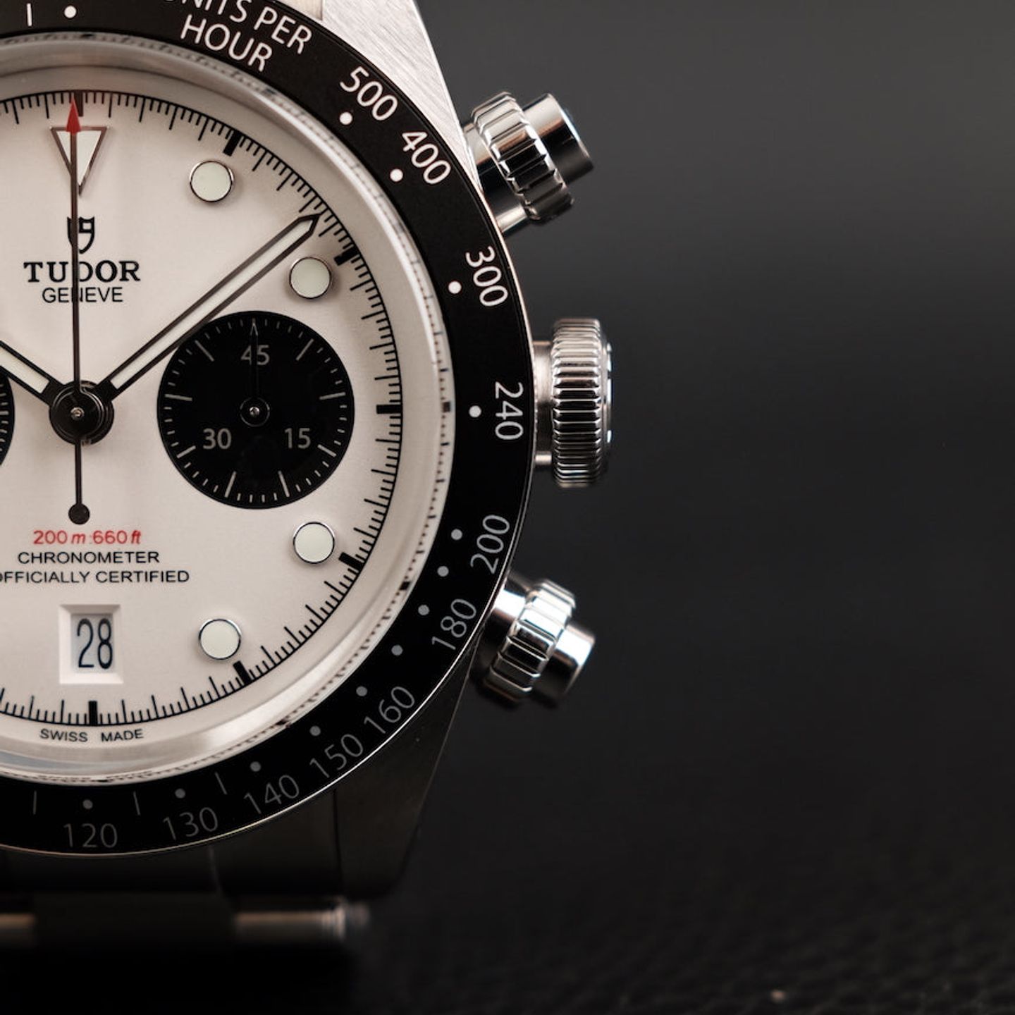 Tudor Black Bay Chrono 79360N (2023) - White dial 41 mm Steel case (4/8)