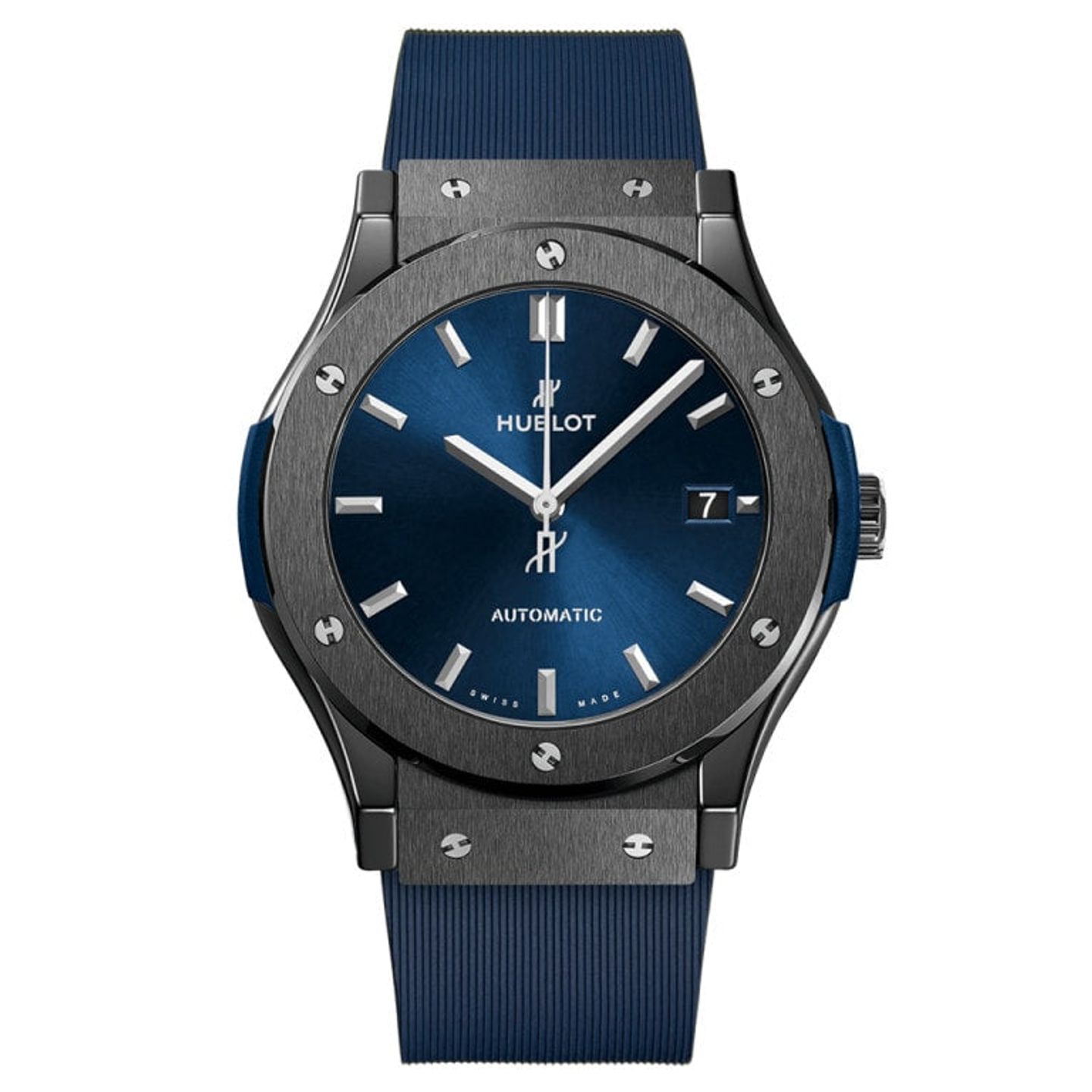 Hublot Classic Fusion Blue 511.CM.7170.RX (2025) - Blue dial 45 mm Ceramic case (1/1)