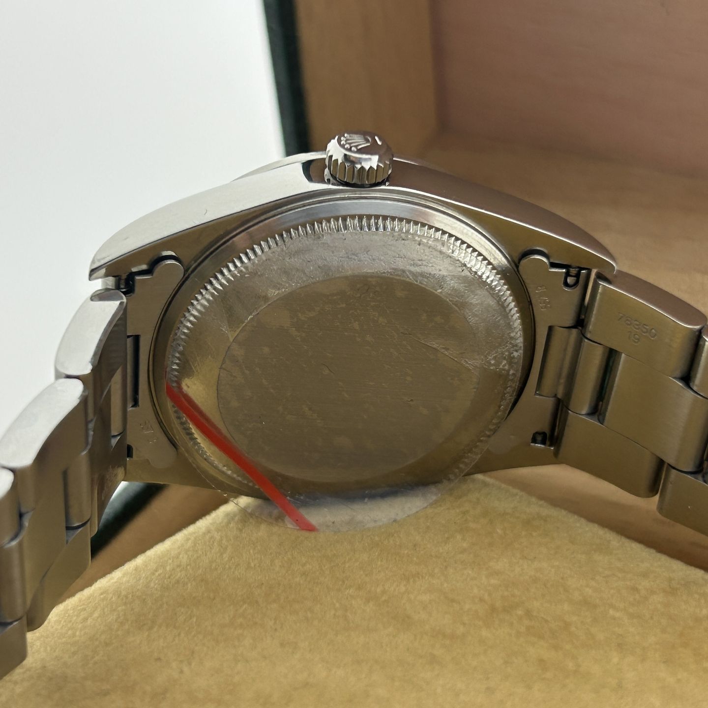 Rolex Oyster Perpetual Date 15200 (1996) - 34mm Staal (2/8)