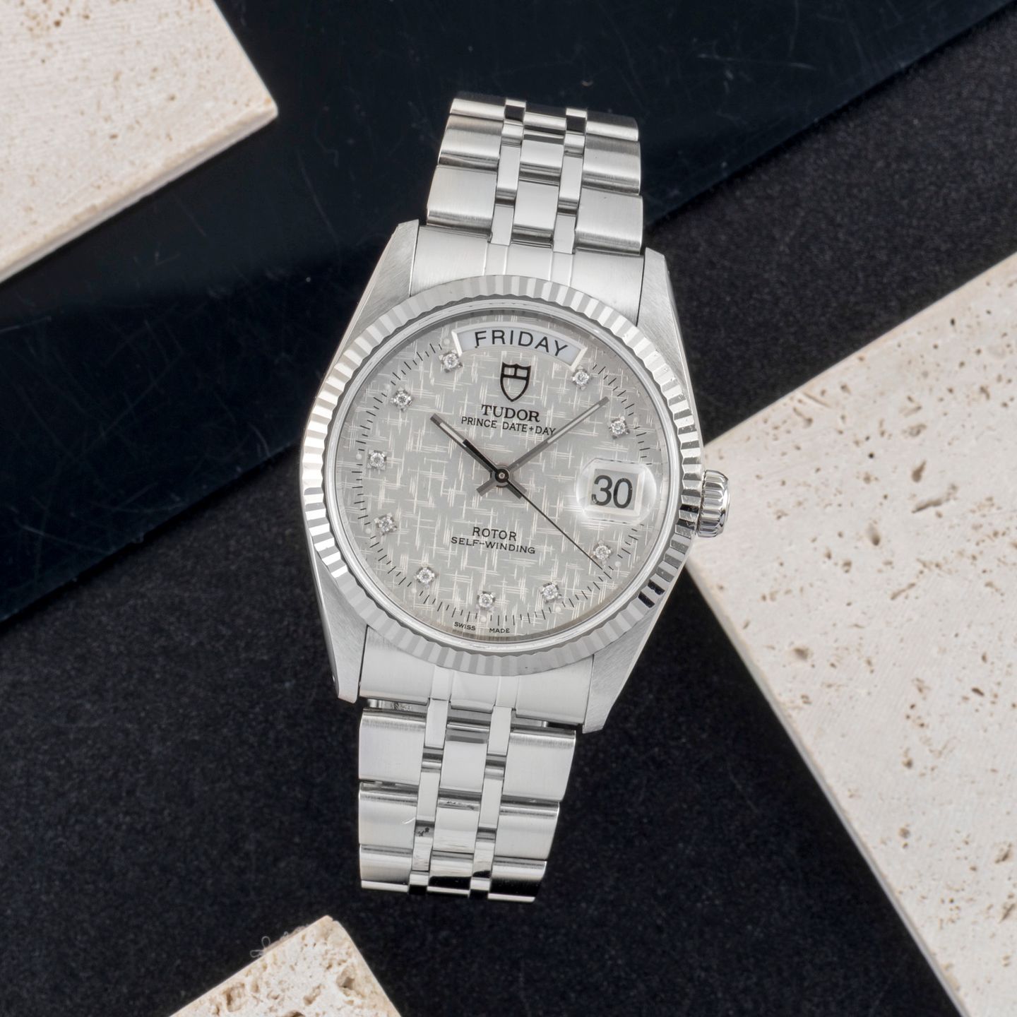 Tudor Prince Date 76214 (Onbekend (willekeurig serienummer)) - 36mm Staal (1/8)