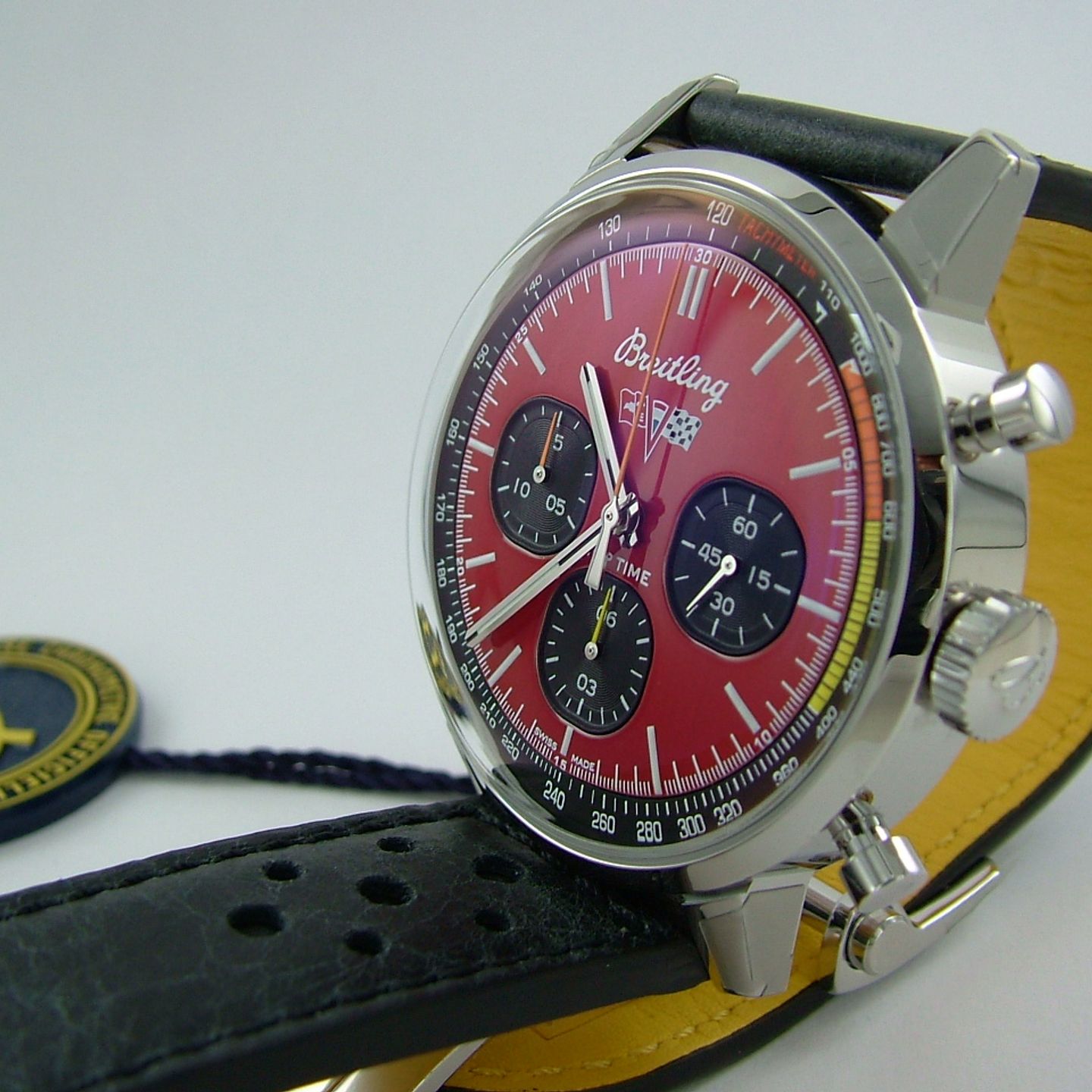 Breitling Top Time - (2022) - Red dial 42 mm Steel case (4/6)