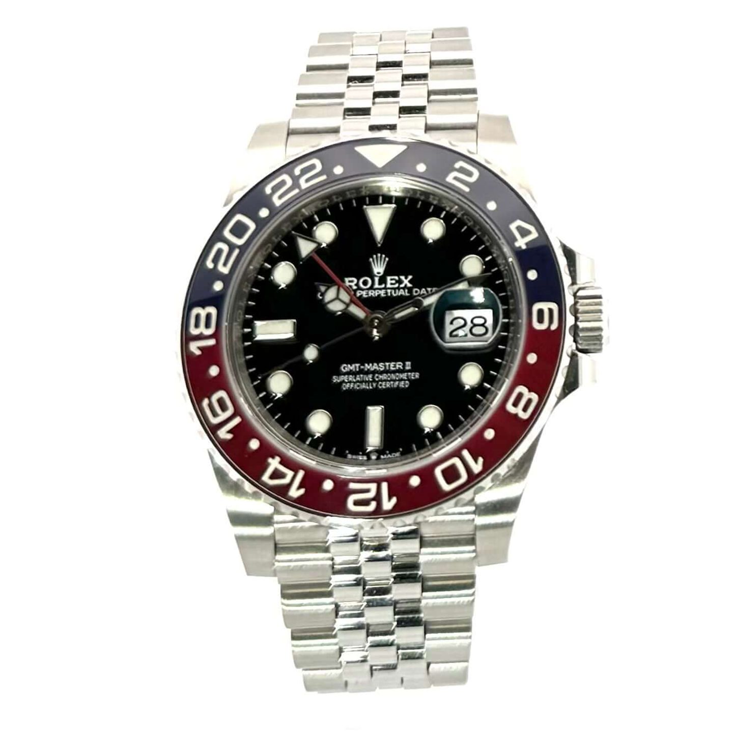 Rolex GMT-Master II 126710BLRO (2020) - Zwart wijzerplaat 40mm Staal (1/7)