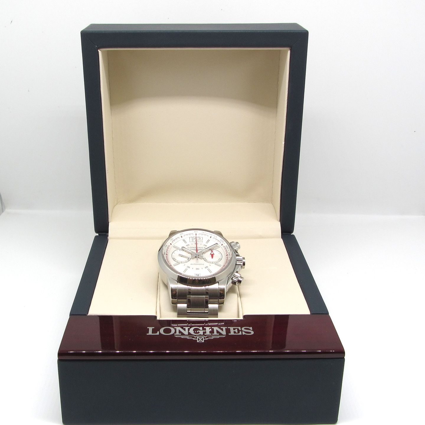 Longines Admiral L3.666.4 (2017) - Silver dial 42 mm Steel case (4/6)