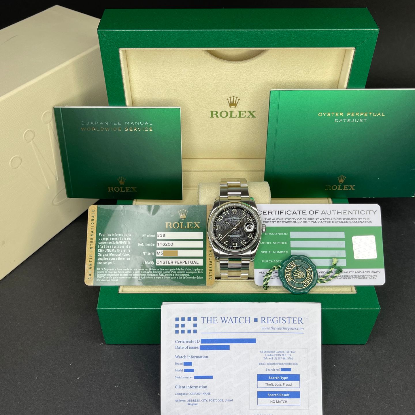 Rolex Datejust 36 116200 (2014) - 36mm Staal (2/8)