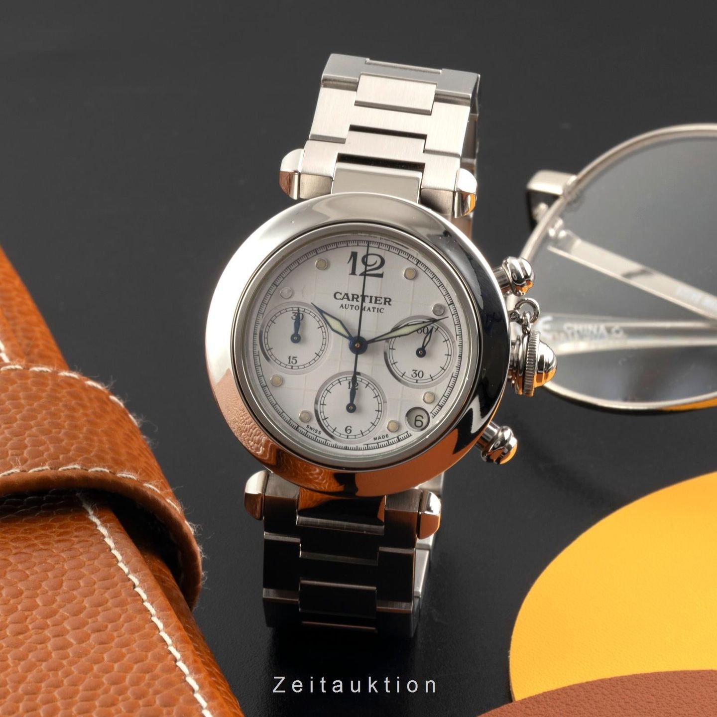 Cartier Pasha W31039M7 - (3/8)
