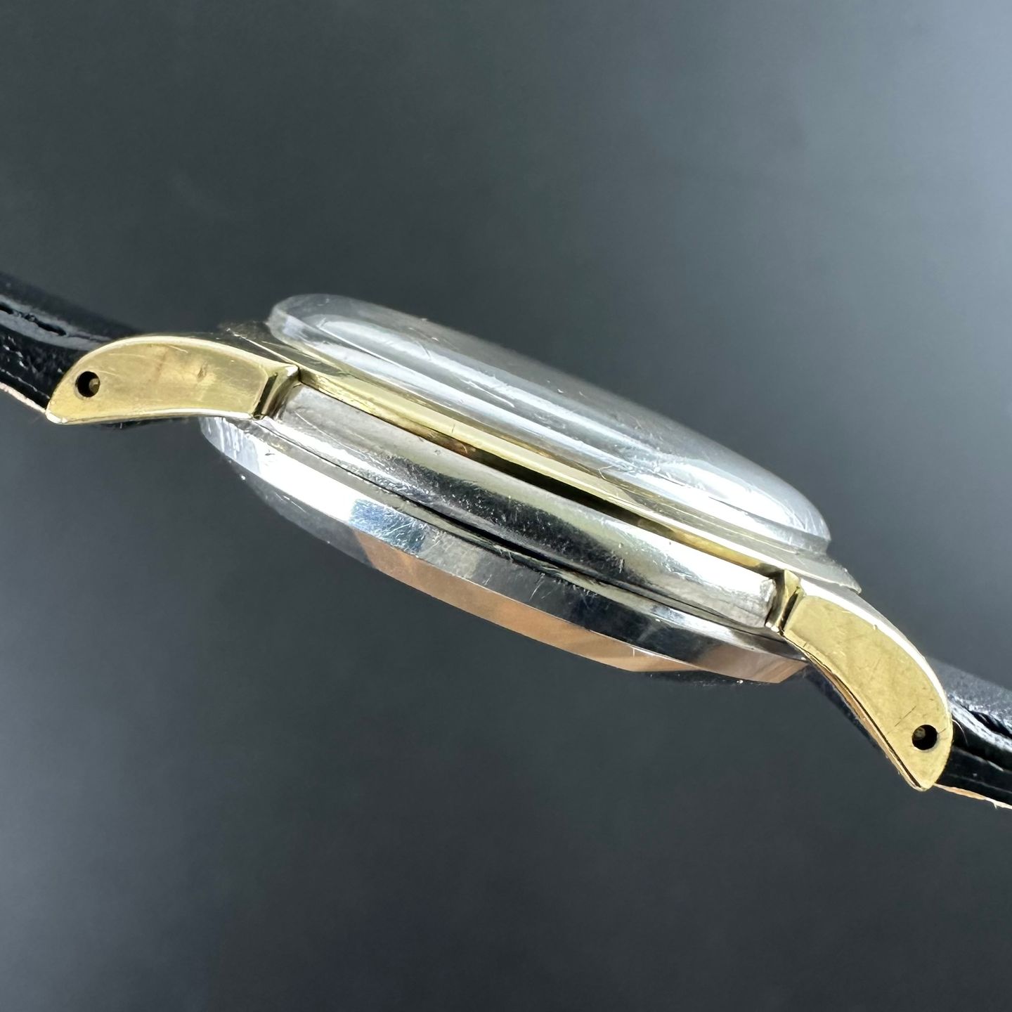 Omega Constellation 2782 (1954) - Champagne wijzerplaat 35mm Goud/Staal (6/8)