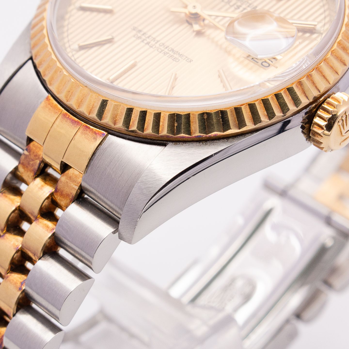 Rolex Datejust 36 16233 (1995) - Goud wijzerplaat 36mm Goud/Staal (5/8)