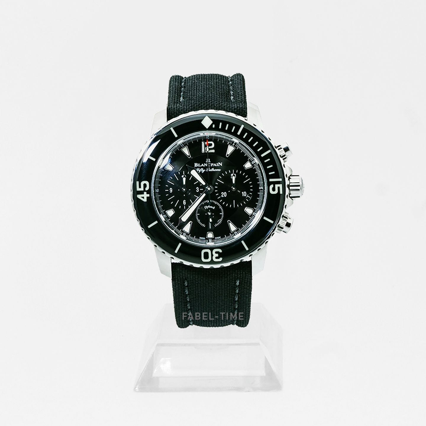 Blancpain Fifty Fathoms 5085F-1130-52A (2024) - Zwart wijzerplaat 45mm Staal (1/1)