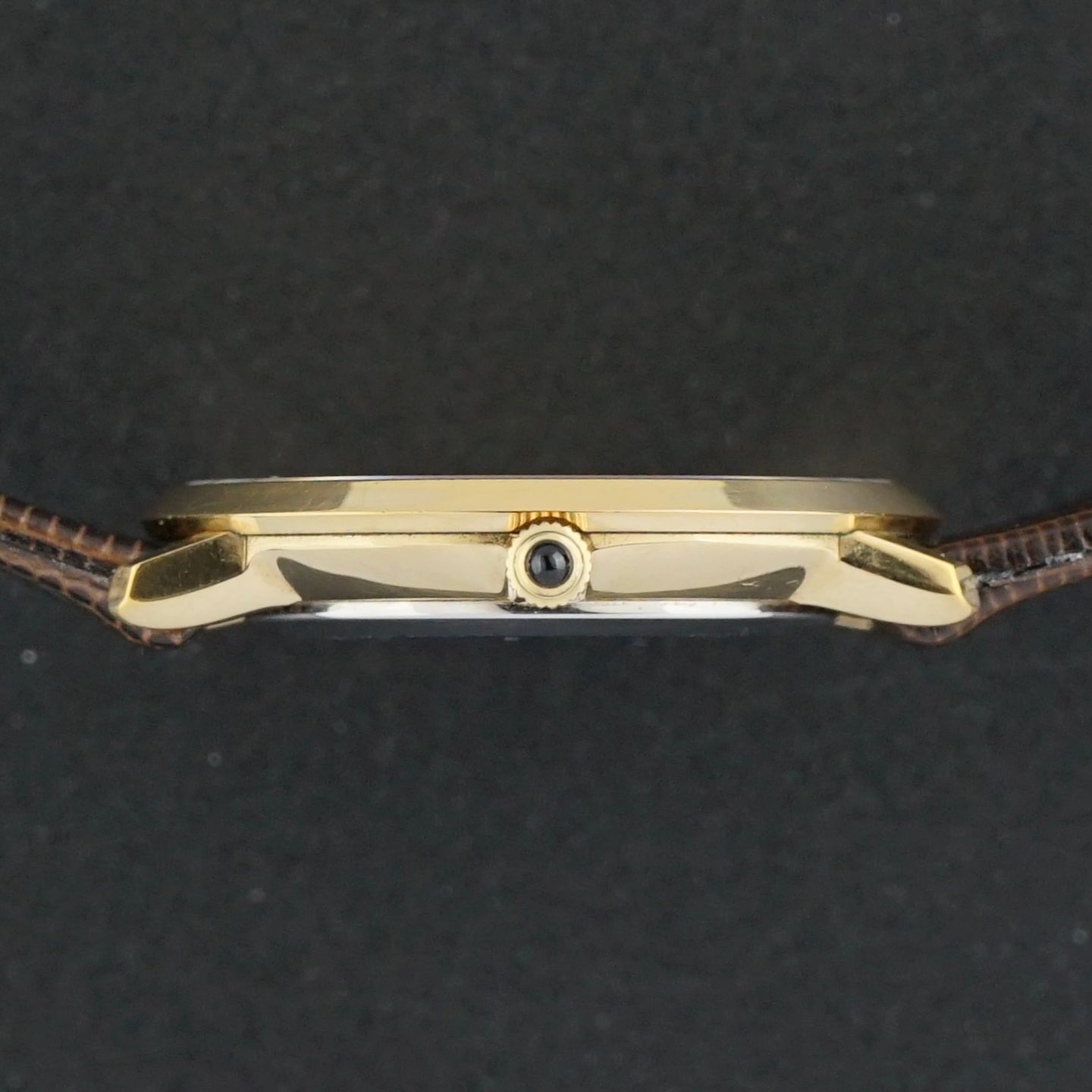 Omega De Ville 111.0107 (1975) - Gold dial 33 mm Gold/Steel case (6/8)