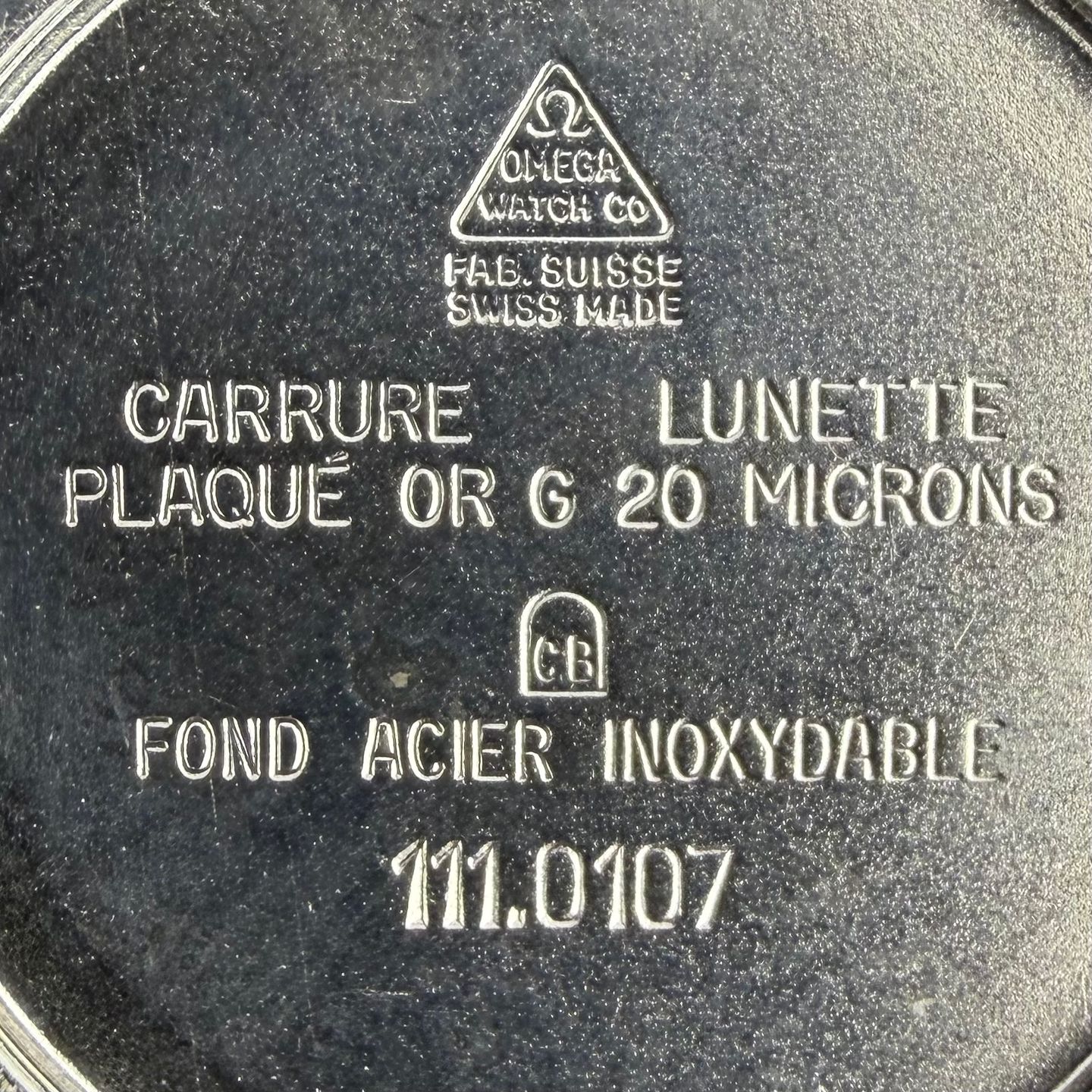 Omega De Ville 111.0107 (1975) - Gold dial 33 mm Gold/Steel case (5/8)