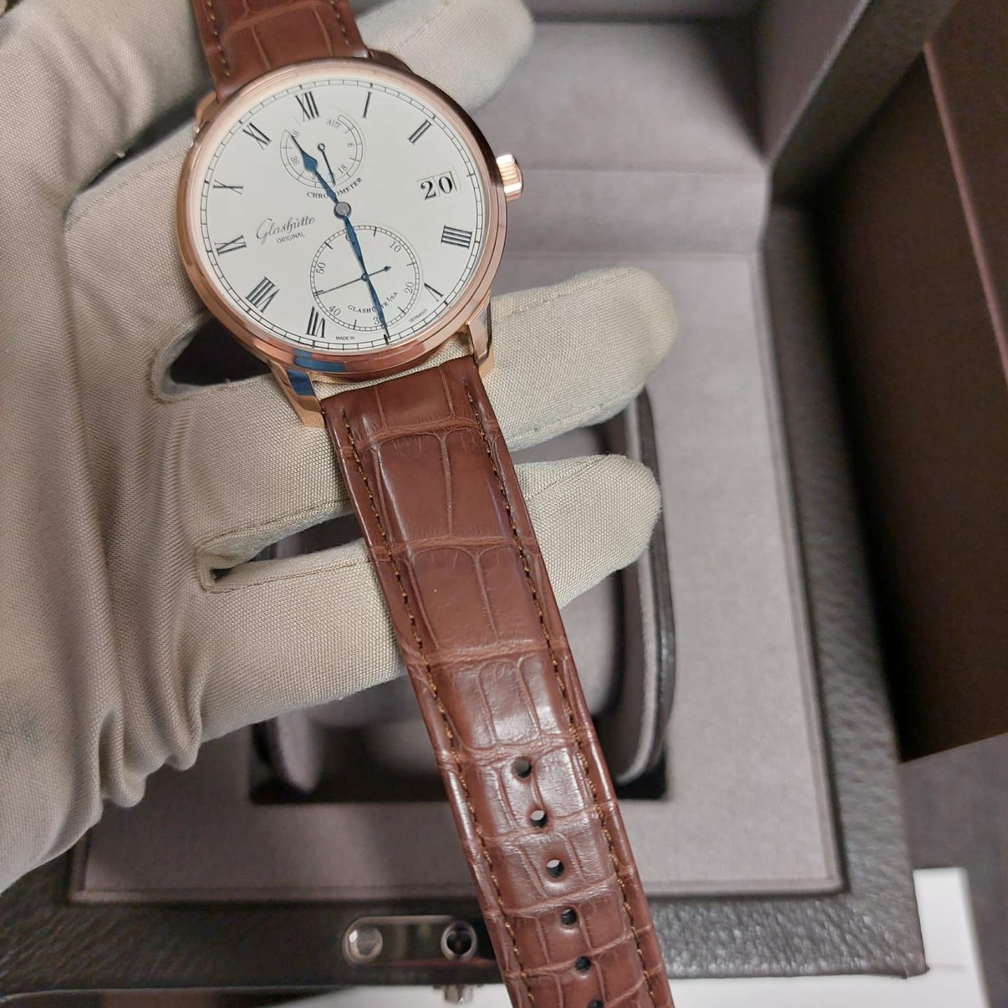 Glashütte Original Senator Chronometer 1-58-01-02-05-30 - (5/8)