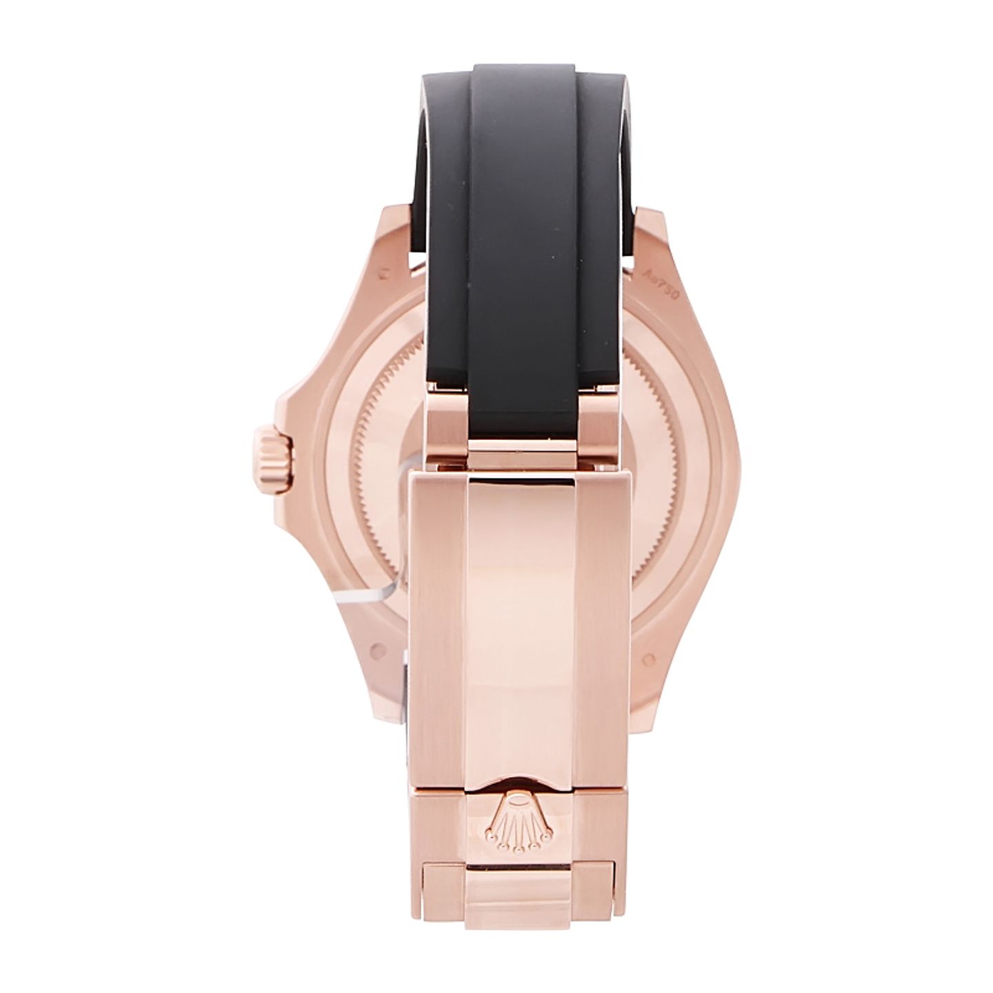 Rolex Yacht-Master 37 268655 (2023) - Black dial 37 mm Rose Gold case (3/4)