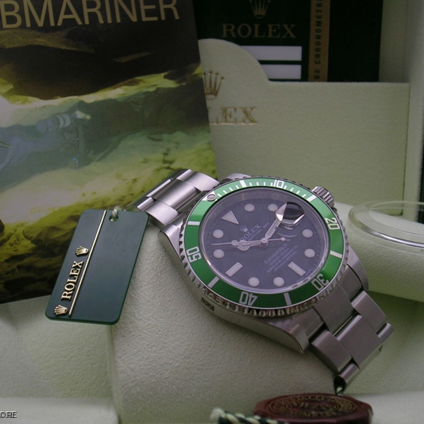 Rolex Submariner Date 16610LV (2010) - Black dial 40 mm Steel case (4/4)