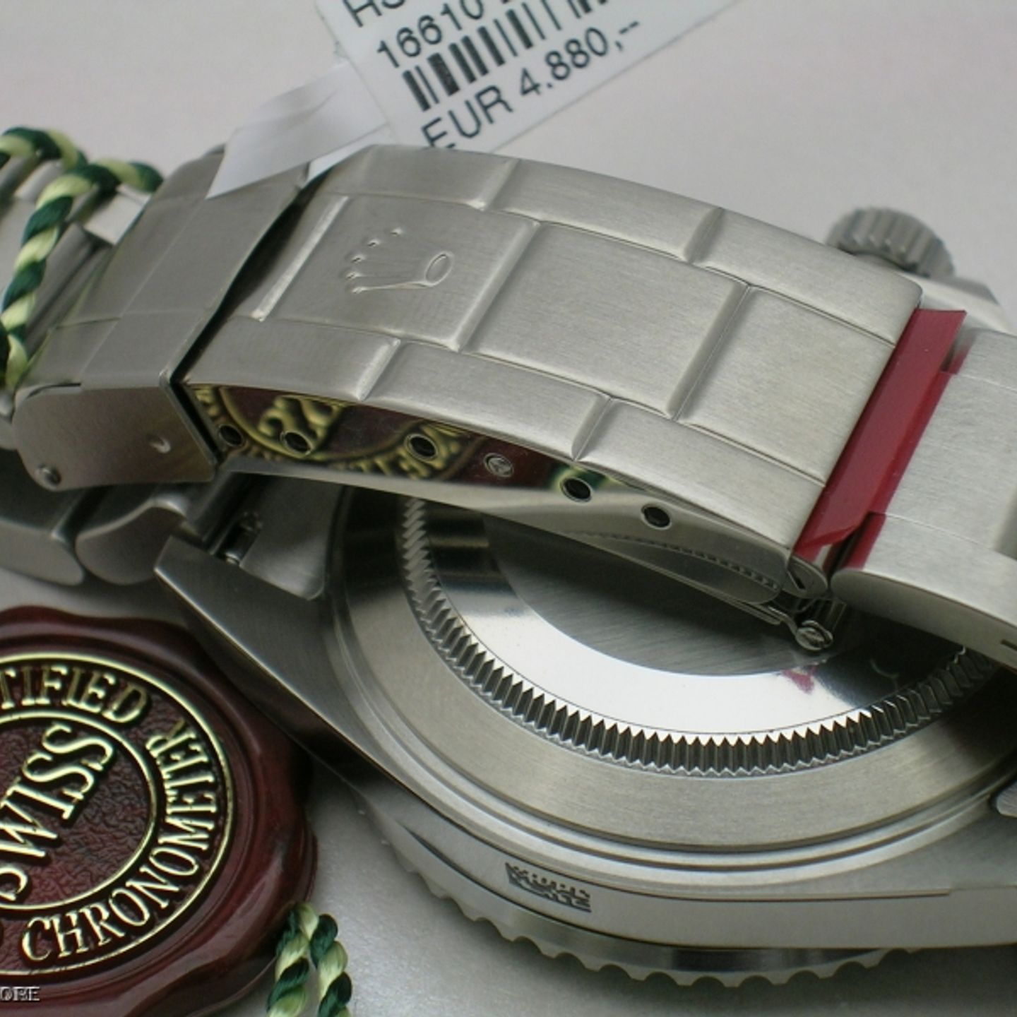 Rolex Submariner Date 16610LV (2010) - Black dial 40 mm Steel case (3/4)