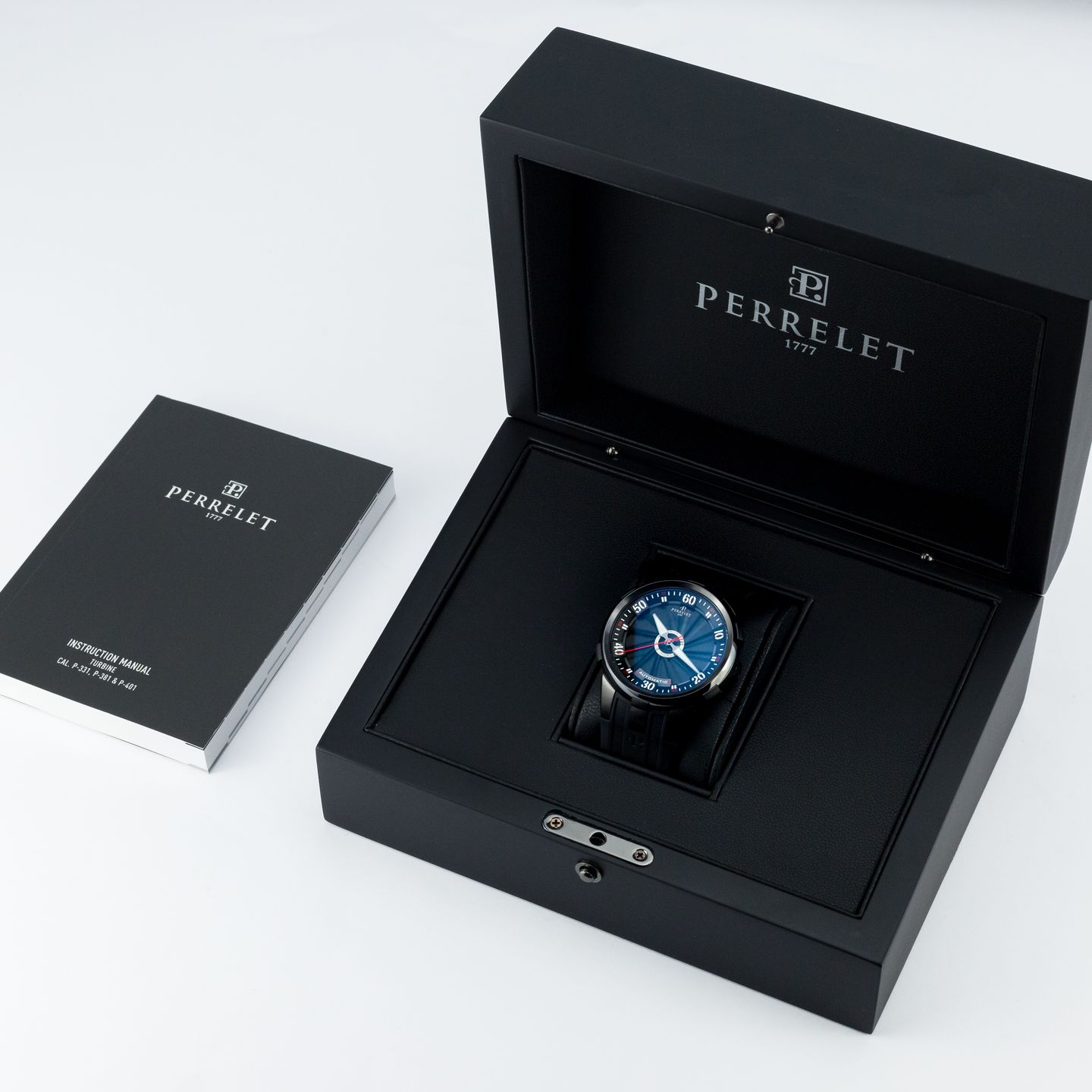 Perrelet Turbine XL A1051/1 (Unknown (random serial)) - Black dial 48 mm Steel case (2/8)