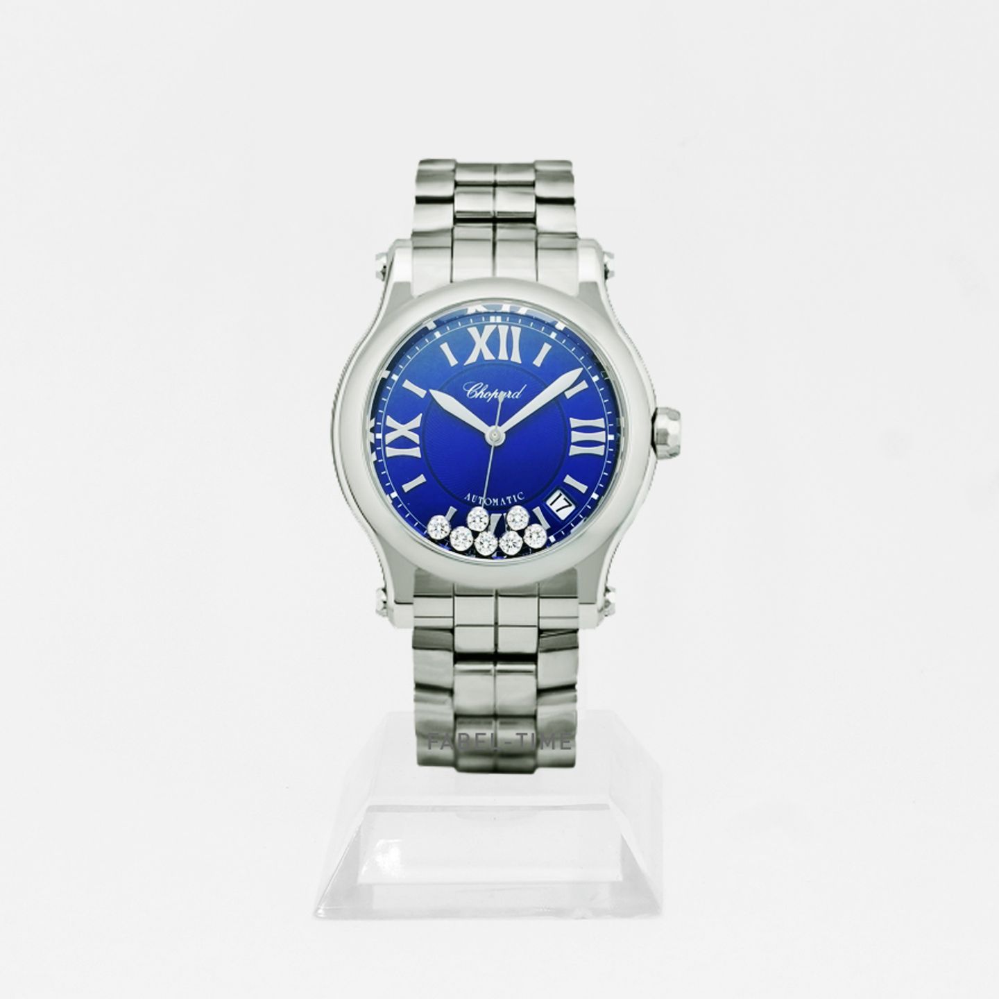 Chopard Happy Sport 278559-3009 (2024) - Blauw wijzerplaat 36mm Staal (1/1)