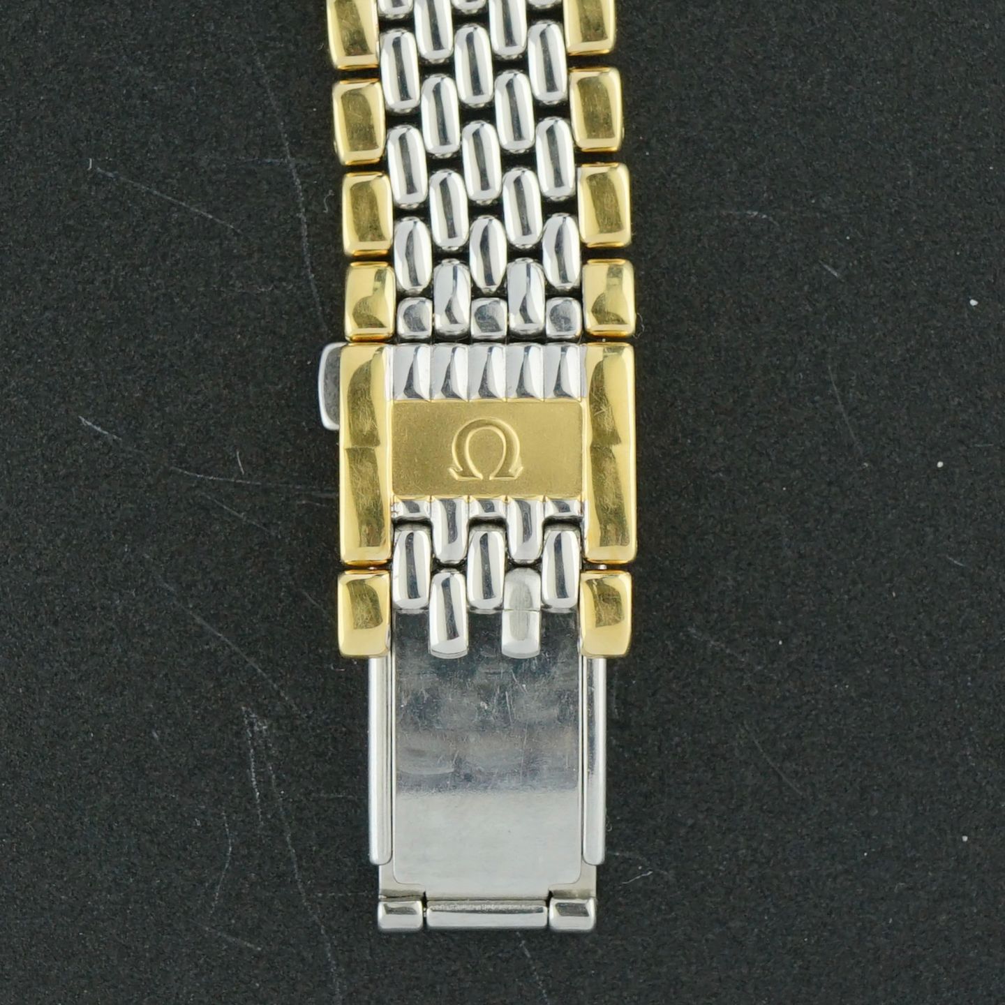 Omega De Ville 395.0875.2 (1993) - White dial 32 mm Gold/Steel case (7/8)