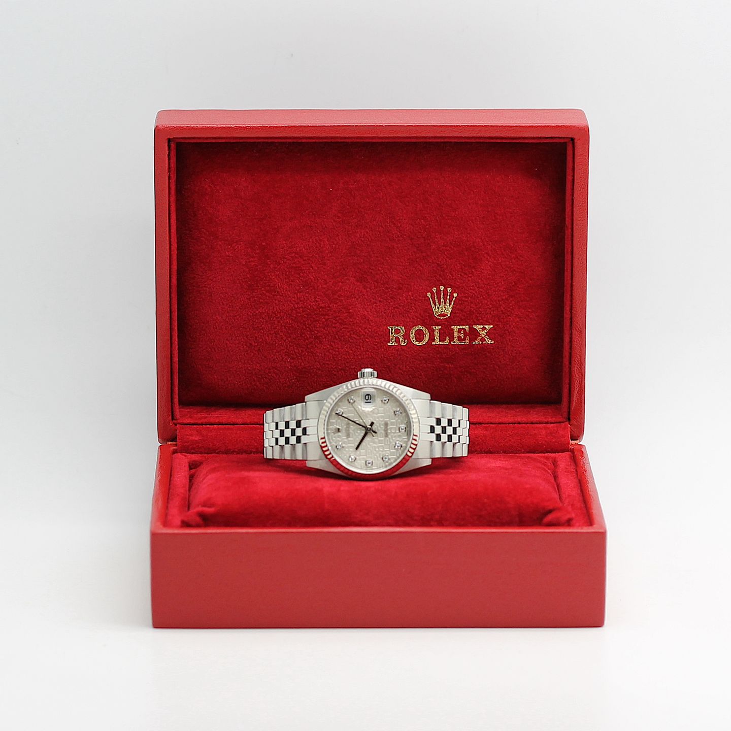 Rolex Datejust 31 78274 (2003) - Silver dial 31 mm Steel case (5/8)