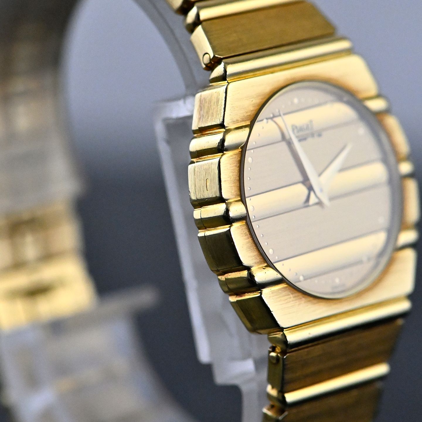 Piaget Polo 761 C 701 (1984) - Goud wijzerplaat 27mm Geelgoud (5/7)