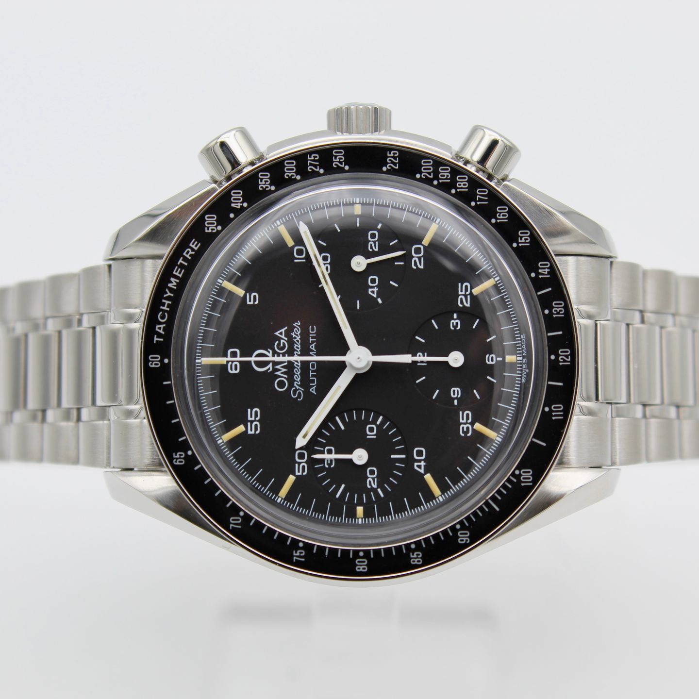 Omega Speedmaster Reduced 3510.50.00 (1996) - Zwart wijzerplaat 39mm Staal (5/8)