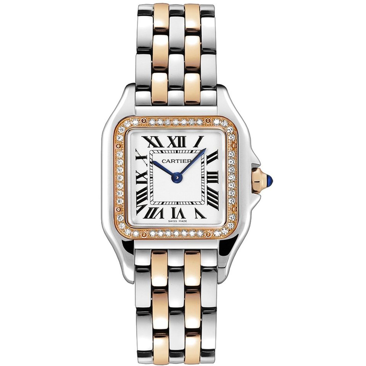 Cartier Panthère W3PN0010 (2025) - Zilver wijzerplaat 27mm Goud/Staal (1/1)