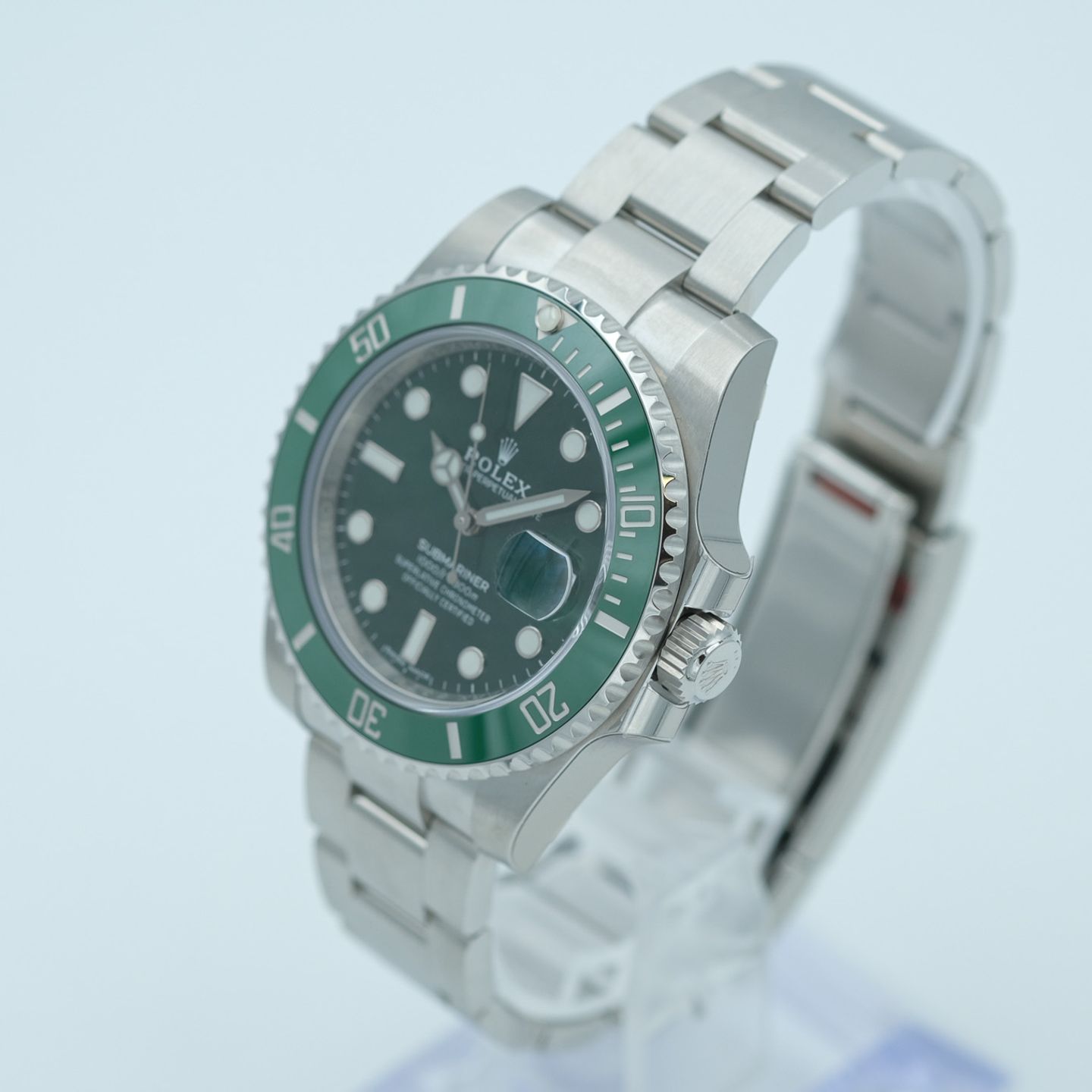 Rolex Submariner Date 116610LV (2019) - Groen wijzerplaat 40mm Staal (4/8)