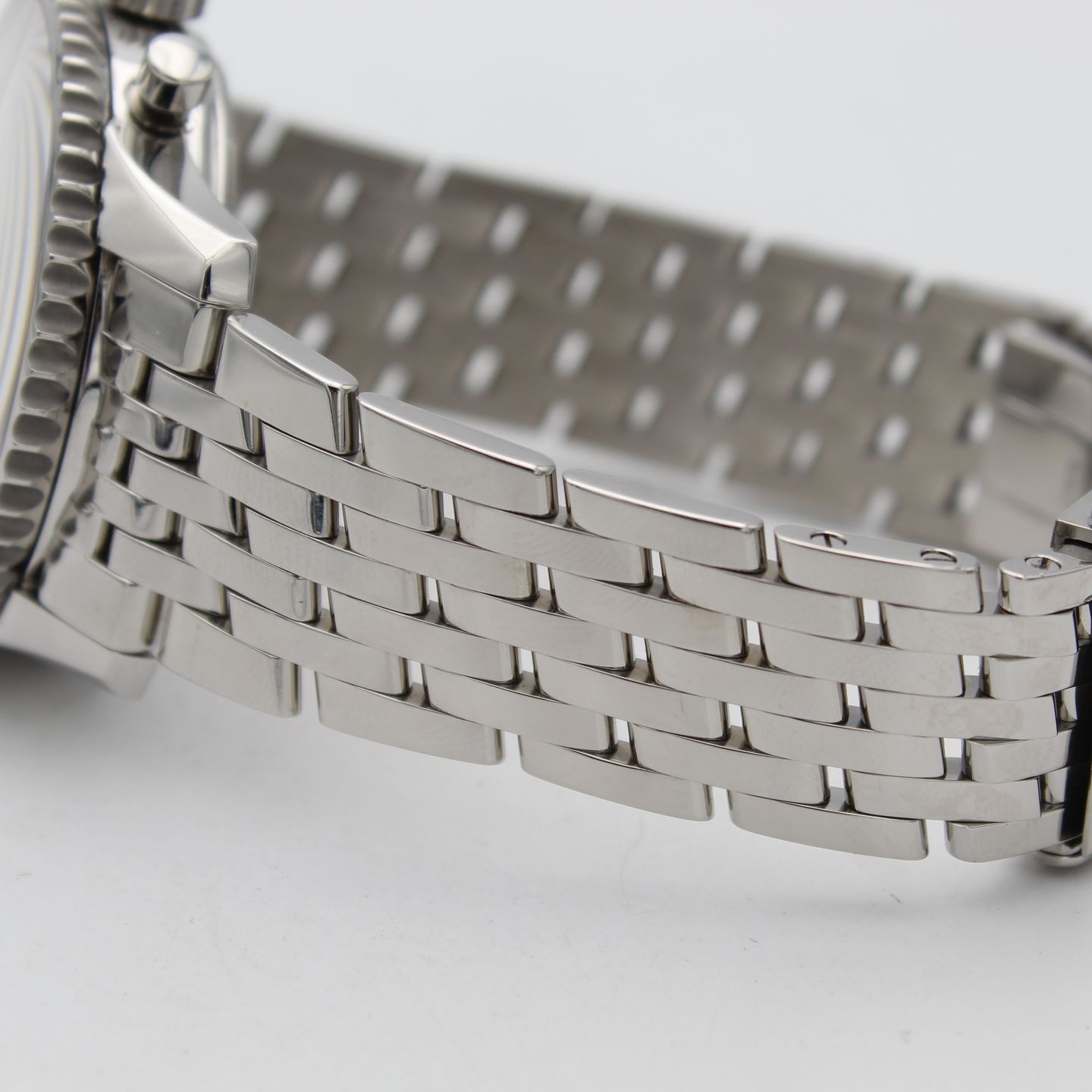 Breitling Montbrillant Datora A21330 (2011) - Silver dial 43 mm Steel case (6/8)