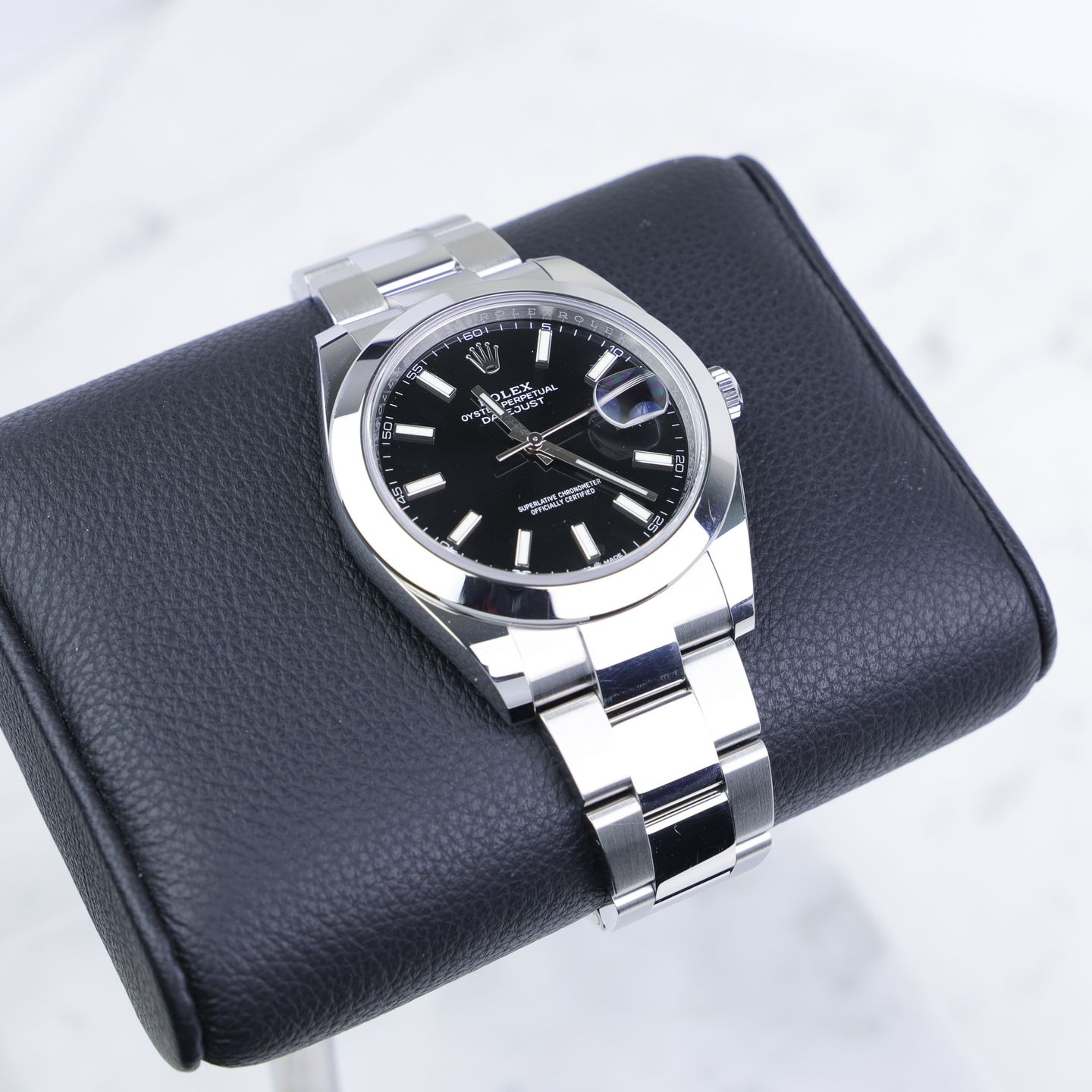 Rolex Datejust 41 126300 (2022) - Black dial 41 mm Steel case (2/4)