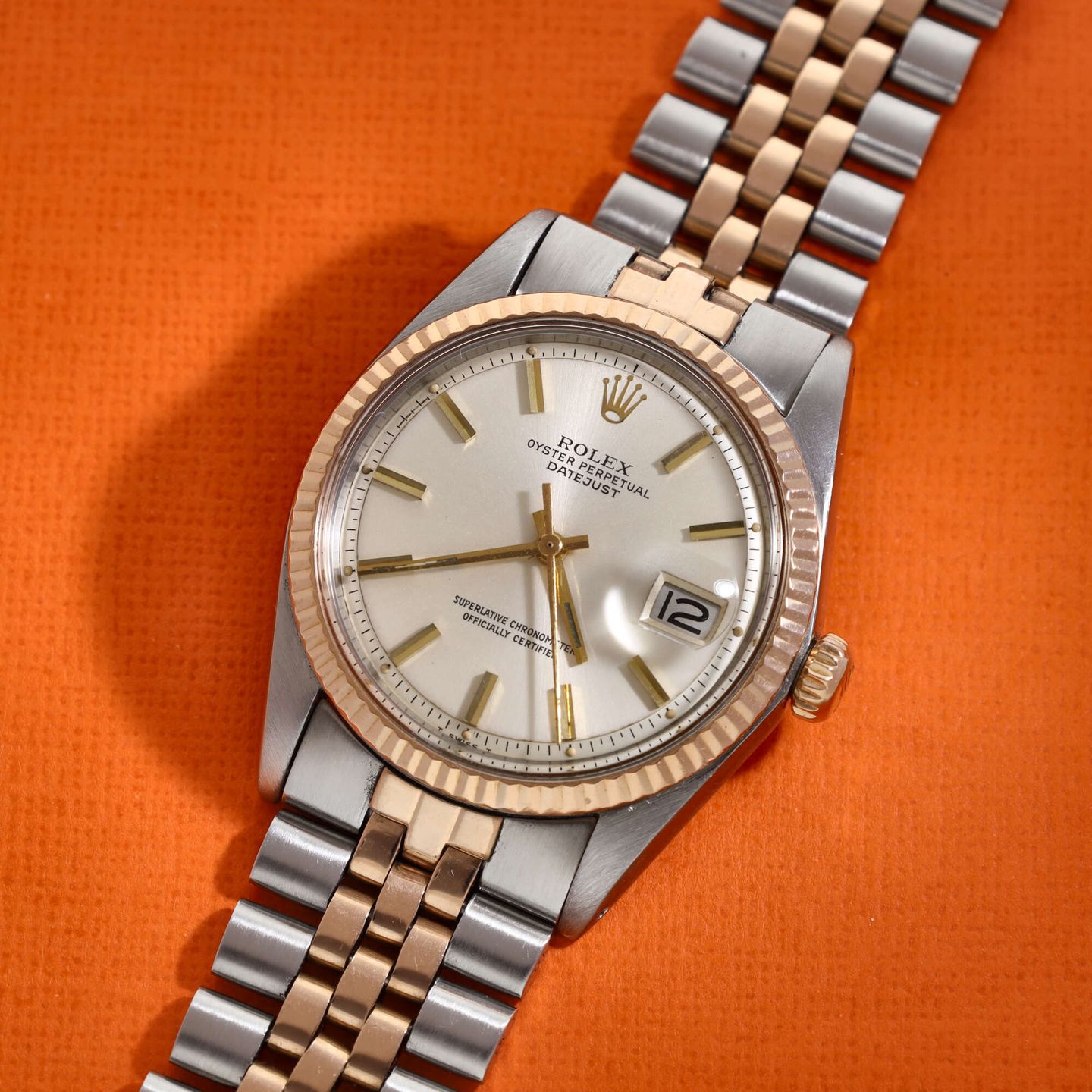 Rolex Datejust 1601 (1974) - Silver dial 36 mm Steel case (1/6)