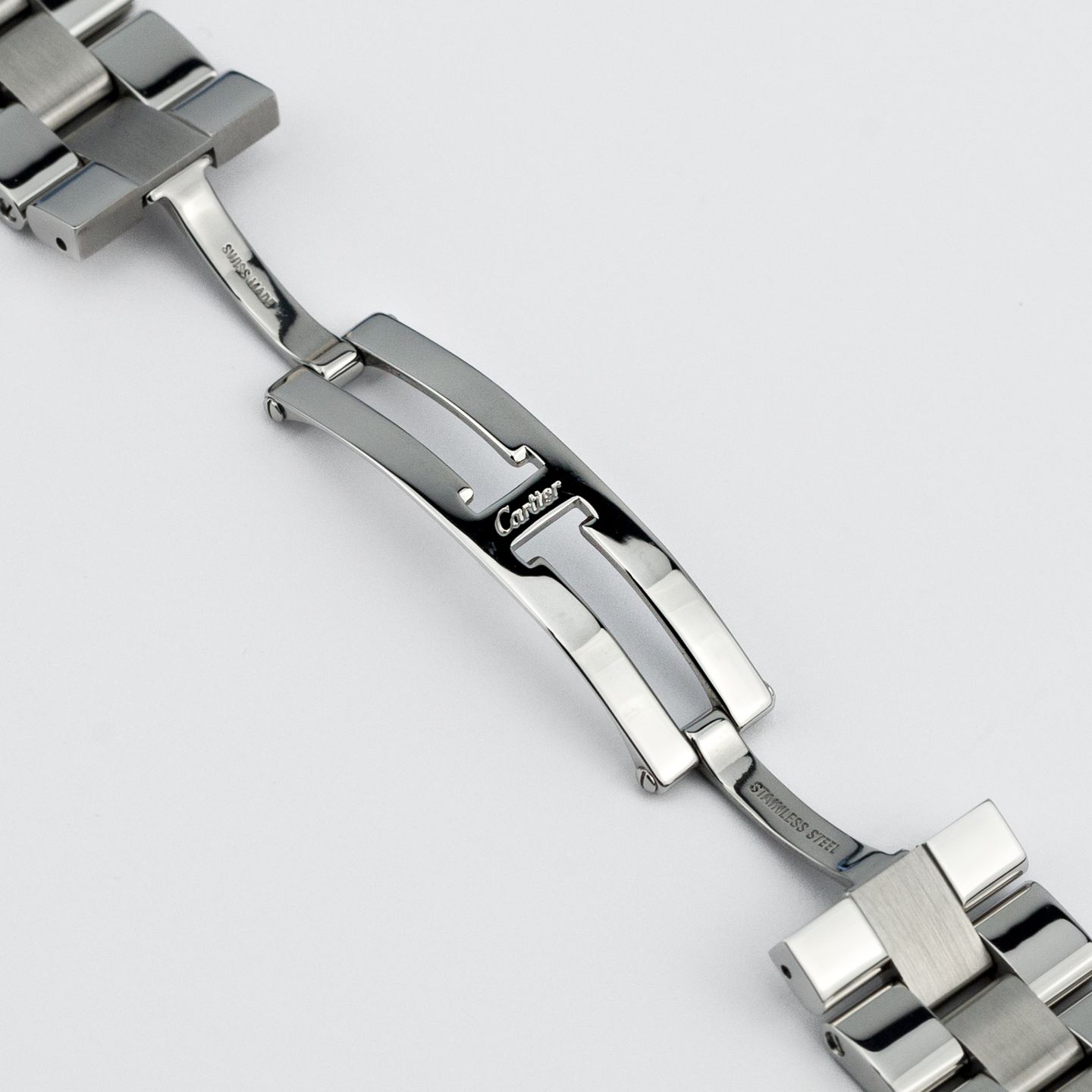 Cartier Roadster W62019X6 (Onbekend (willekeurig serienummer)) - Zilver wijzerplaat 42mm Staal (8/8)