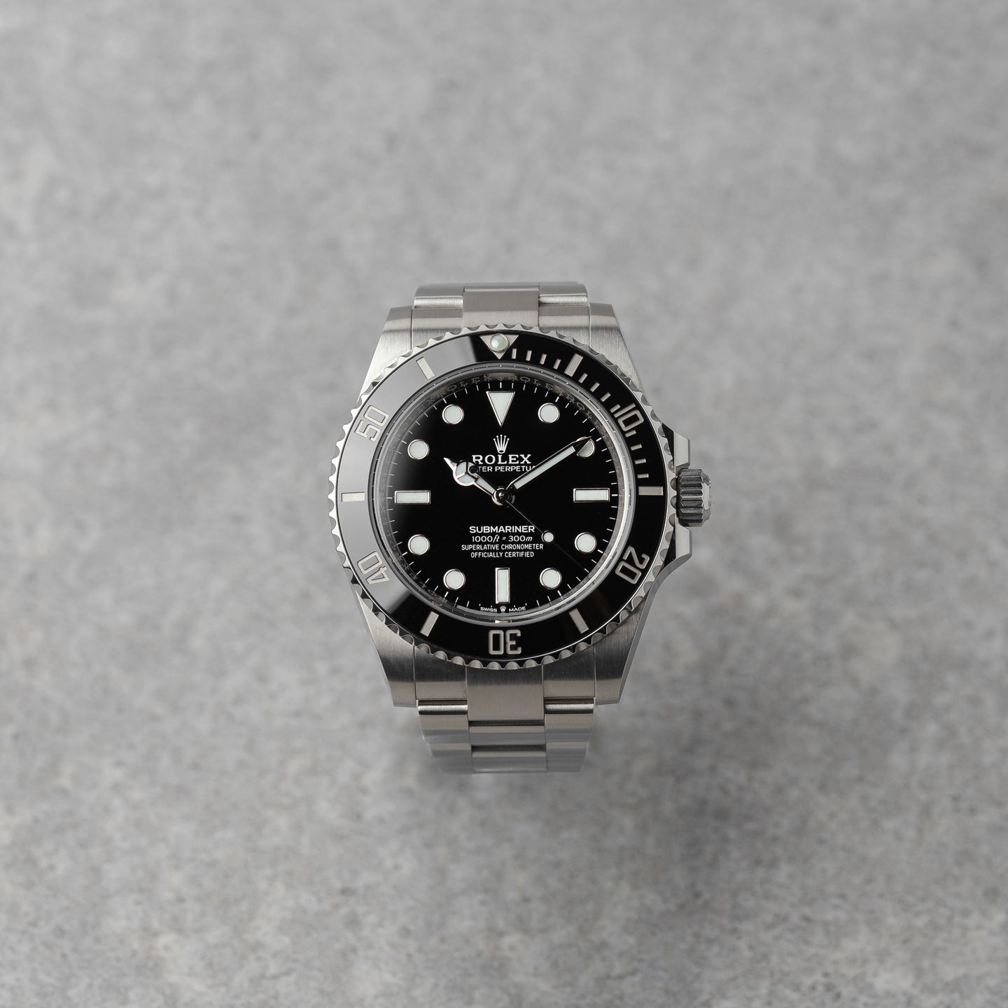 Rolex Submariner No Date 124060 (2023) - Black dial 40 mm Steel case (1/8)