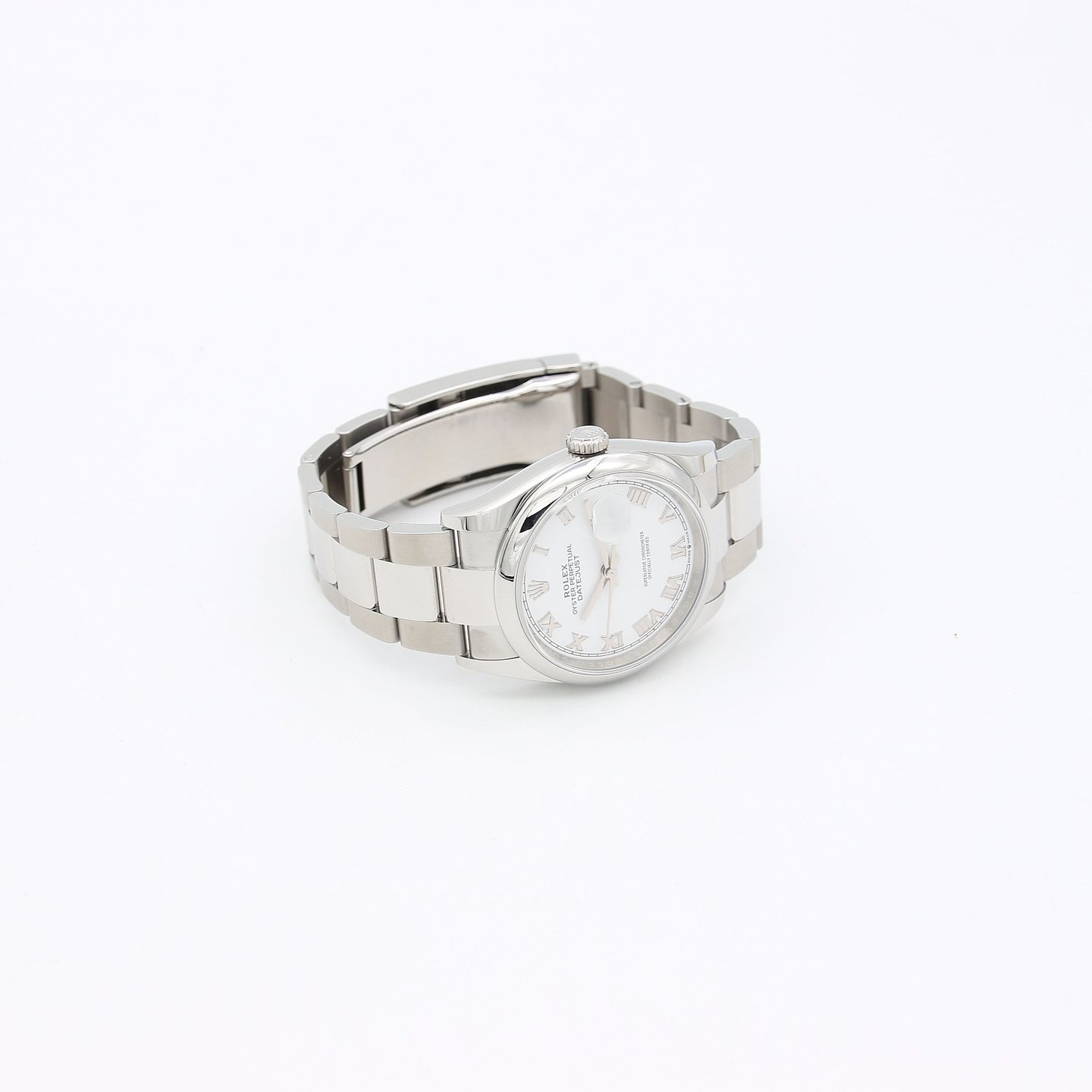 Rolex Datejust 36 126200 (Onbekend (willekeurig serienummer)) - Wit wijzerplaat 36mm Staal (7/8)