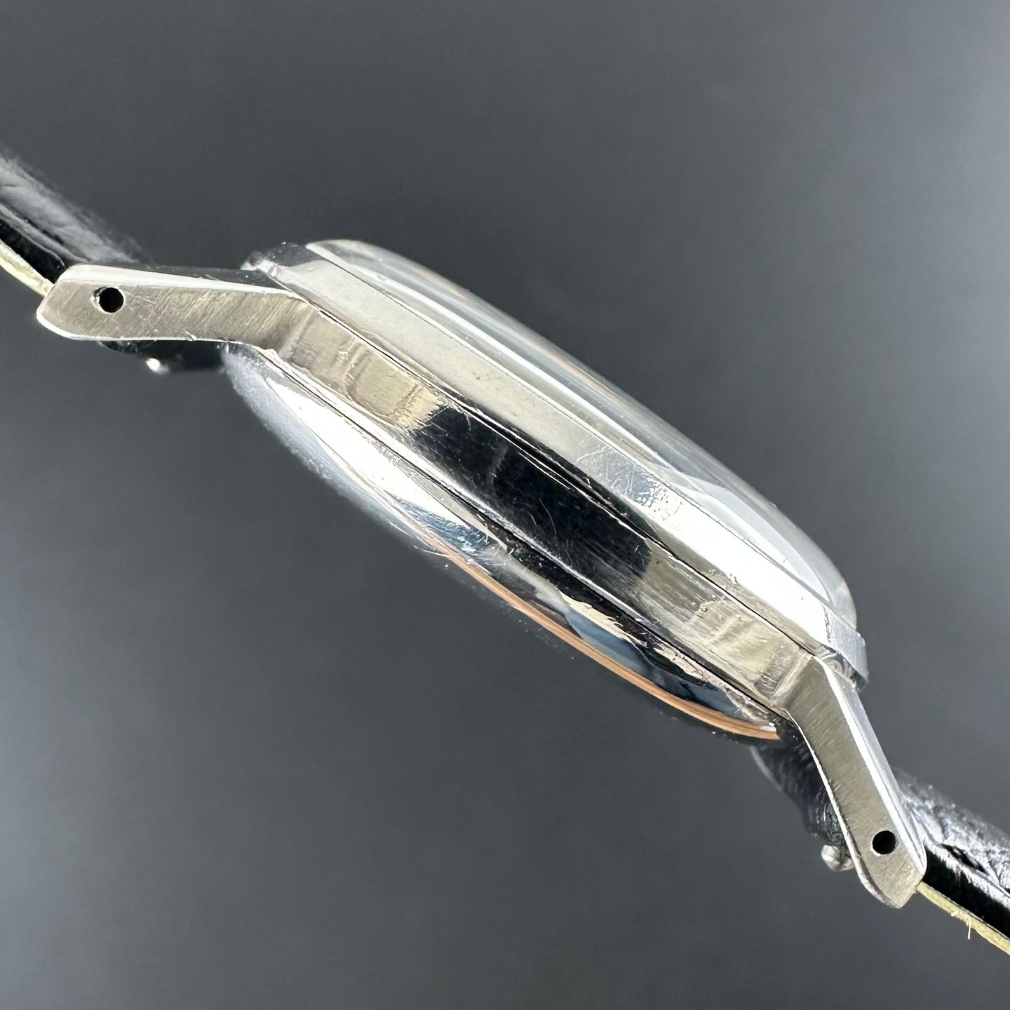 Omega Seamaster 2496 (1950) - White dial 33 mm Steel case (6/8)