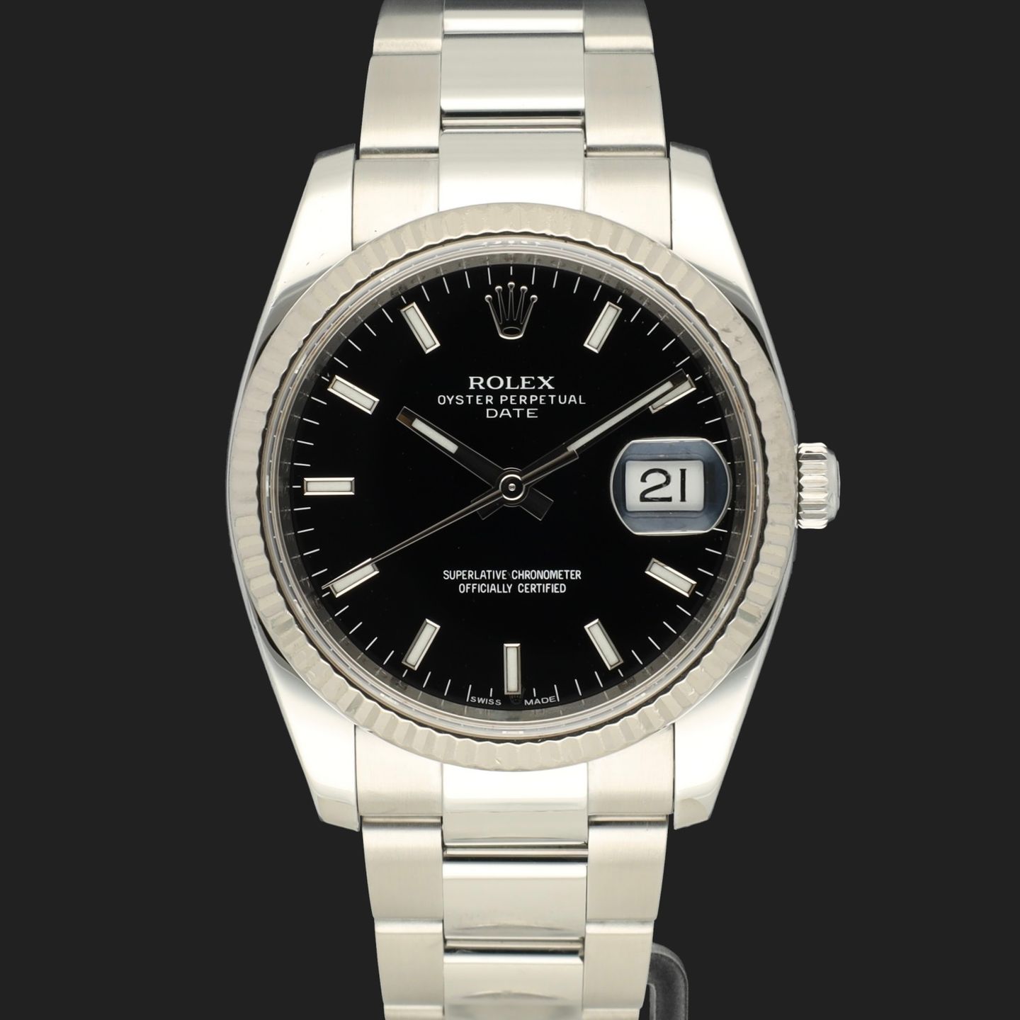 Rolex Oyster Perpetual Date 115234 - (2/8)