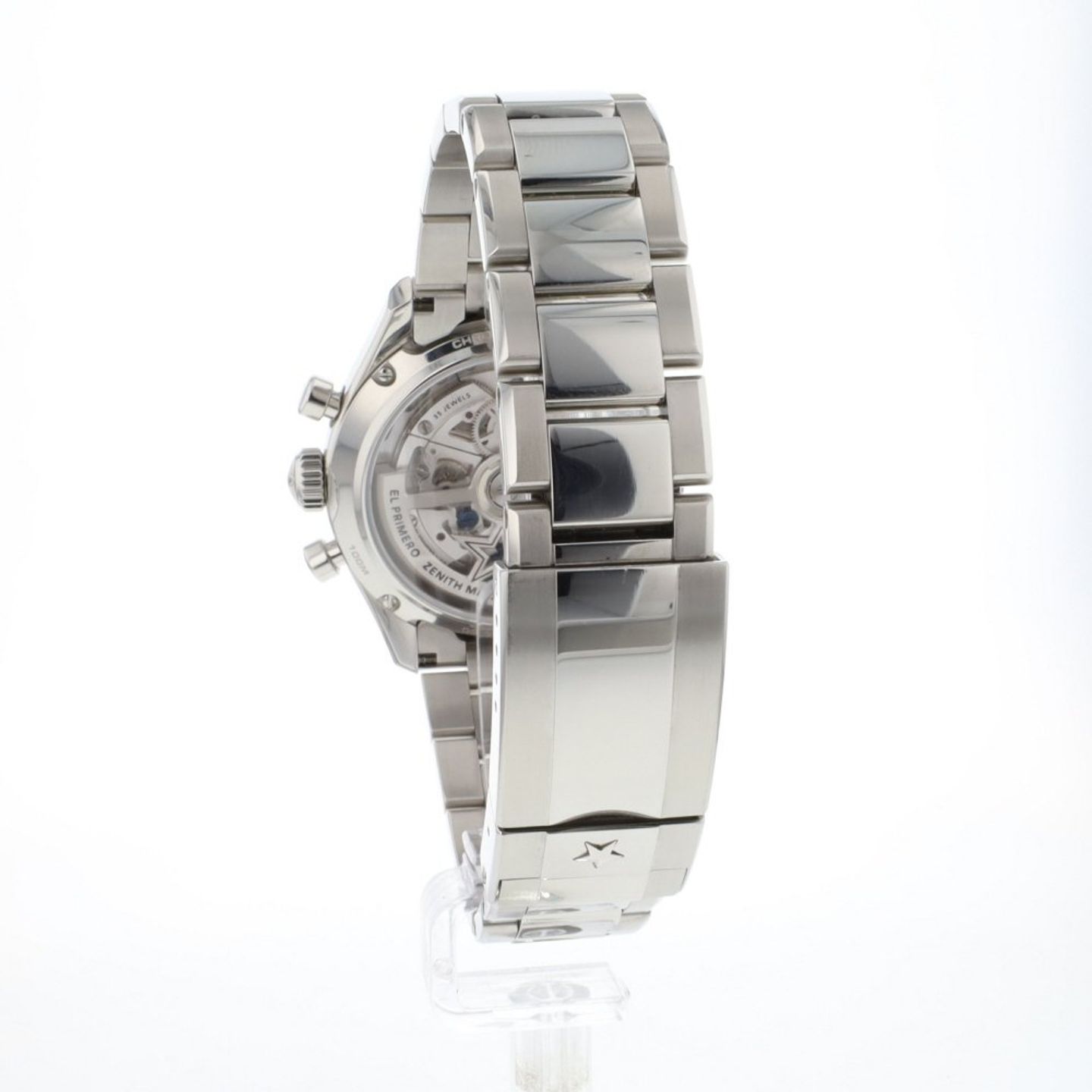 Zenith El Primero Chronomaster 03.3300.3604/69.M330 (2023) - Silver dial 40 mm Steel case (4/4)