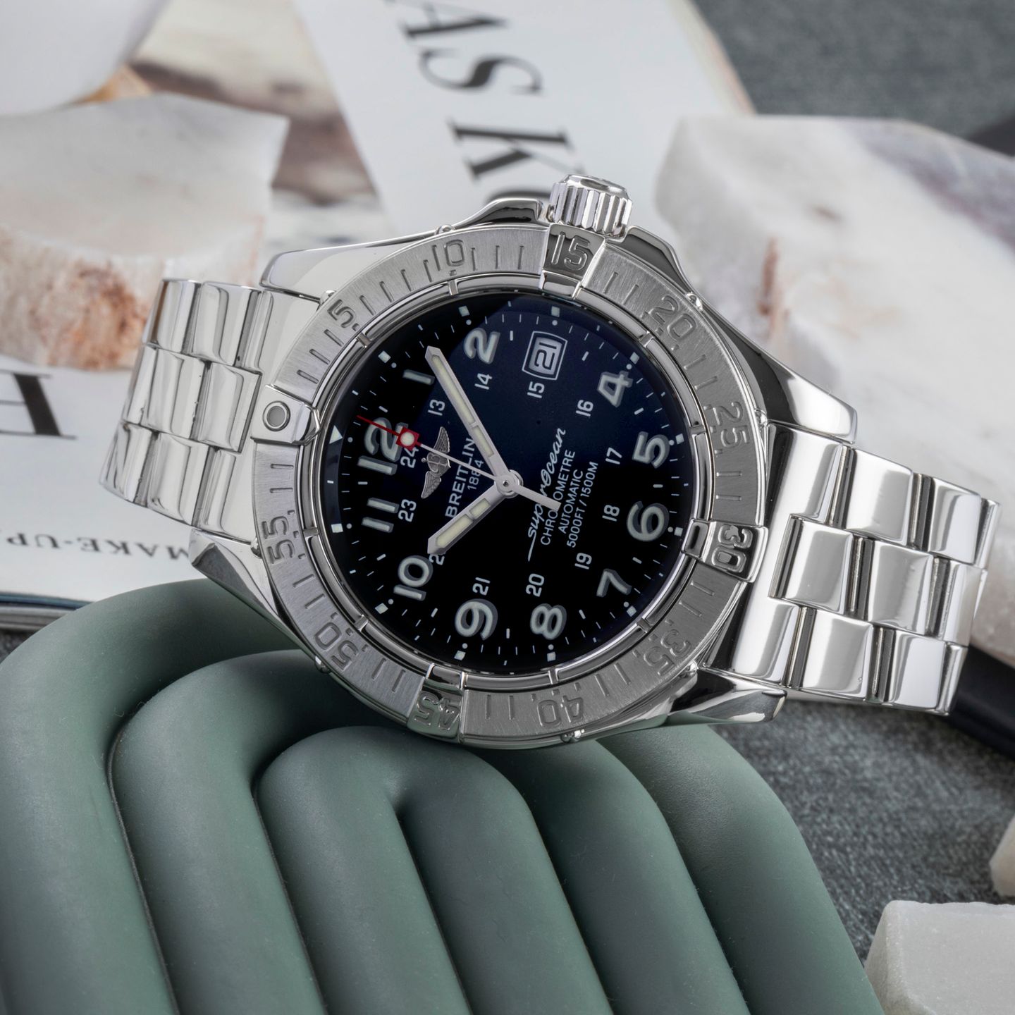 Breitling Superocean A17360 (2002) - 42mm Staal (2/8)