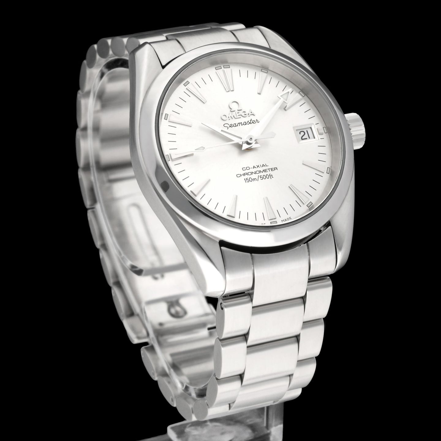 Omega Seamaster Aqua Terra 2504.30 (2007) - Silver dial 36 mm Steel case (4/8)
