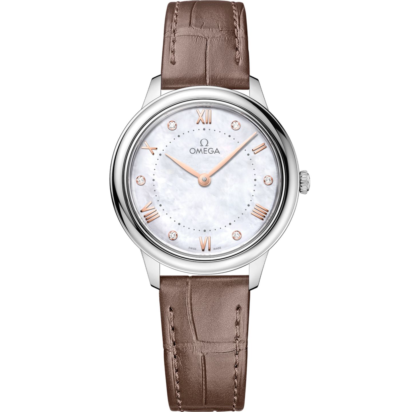 Omega De Ville 434.13.30.60.55.001 (2025) - White dial 30 mm Steel case (1/1)