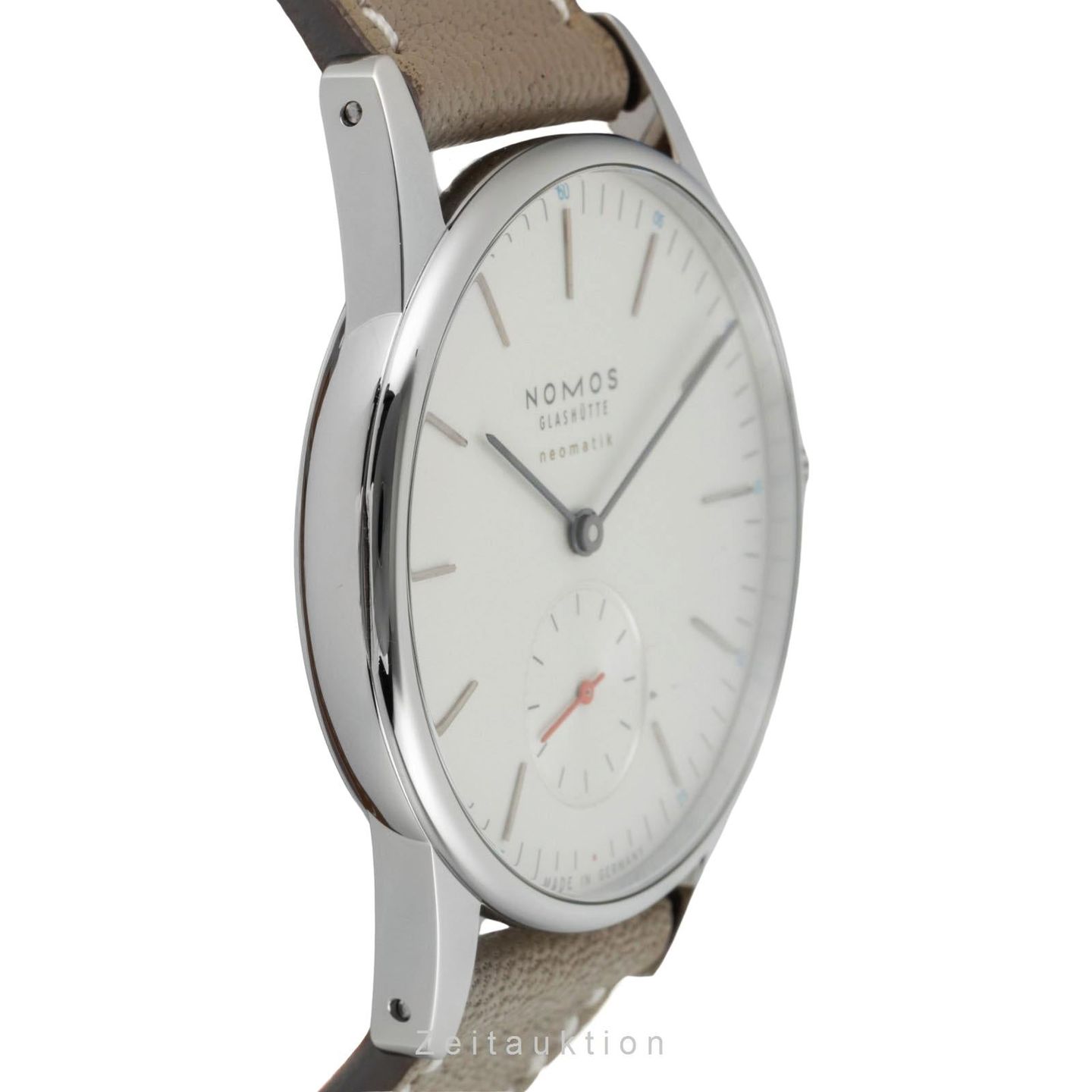 NOMOS Orion Neomatik 392 (Onbekend (willekeurig serienummer)) - Wit wijzerplaat 36mm Staal (6/8)