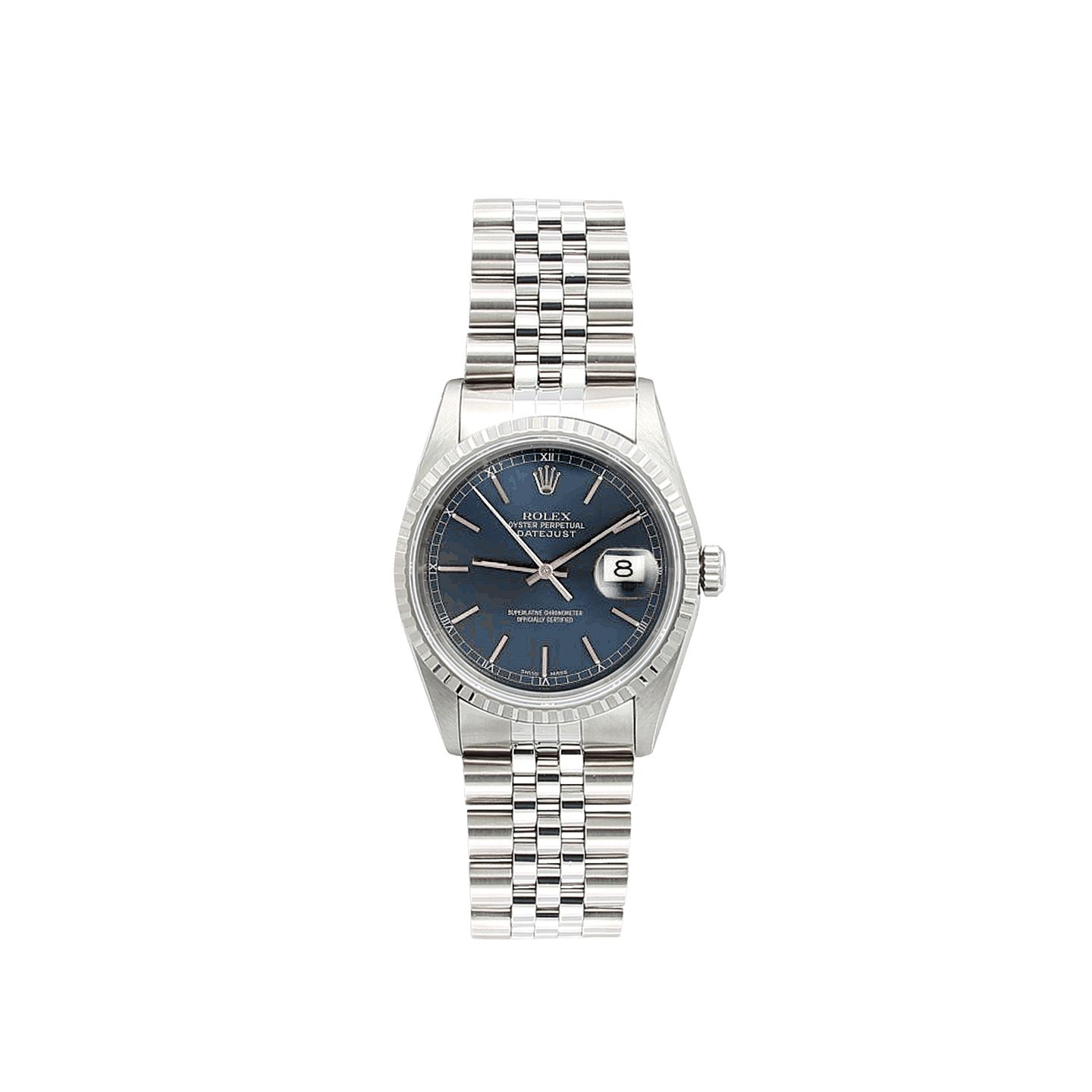 Rolex Datejust 36 16220 (Onbekend (willekeurig serienummer)) - 36mm Staal (1/7)