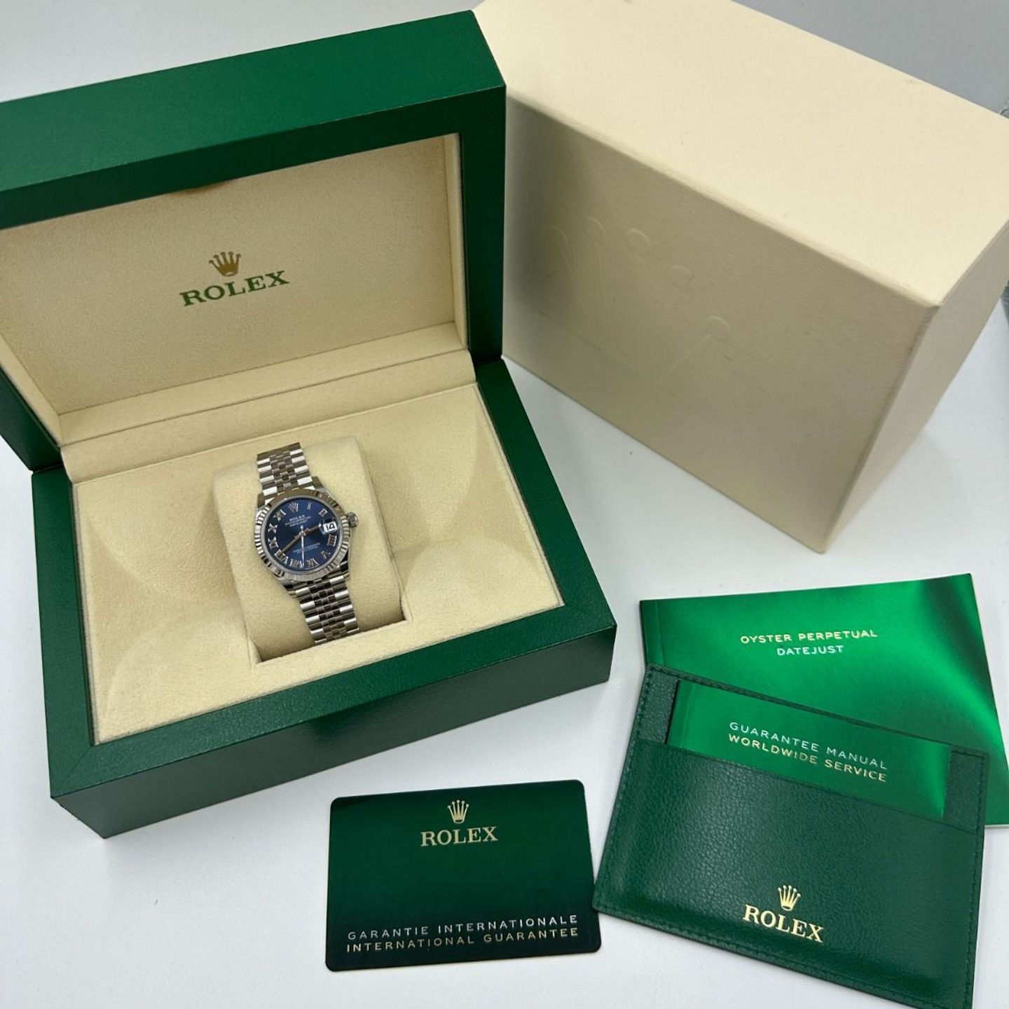 Rolex Datejust 31 278274 (2024) - Blauw wijzerplaat 31mm Staal (2/8)