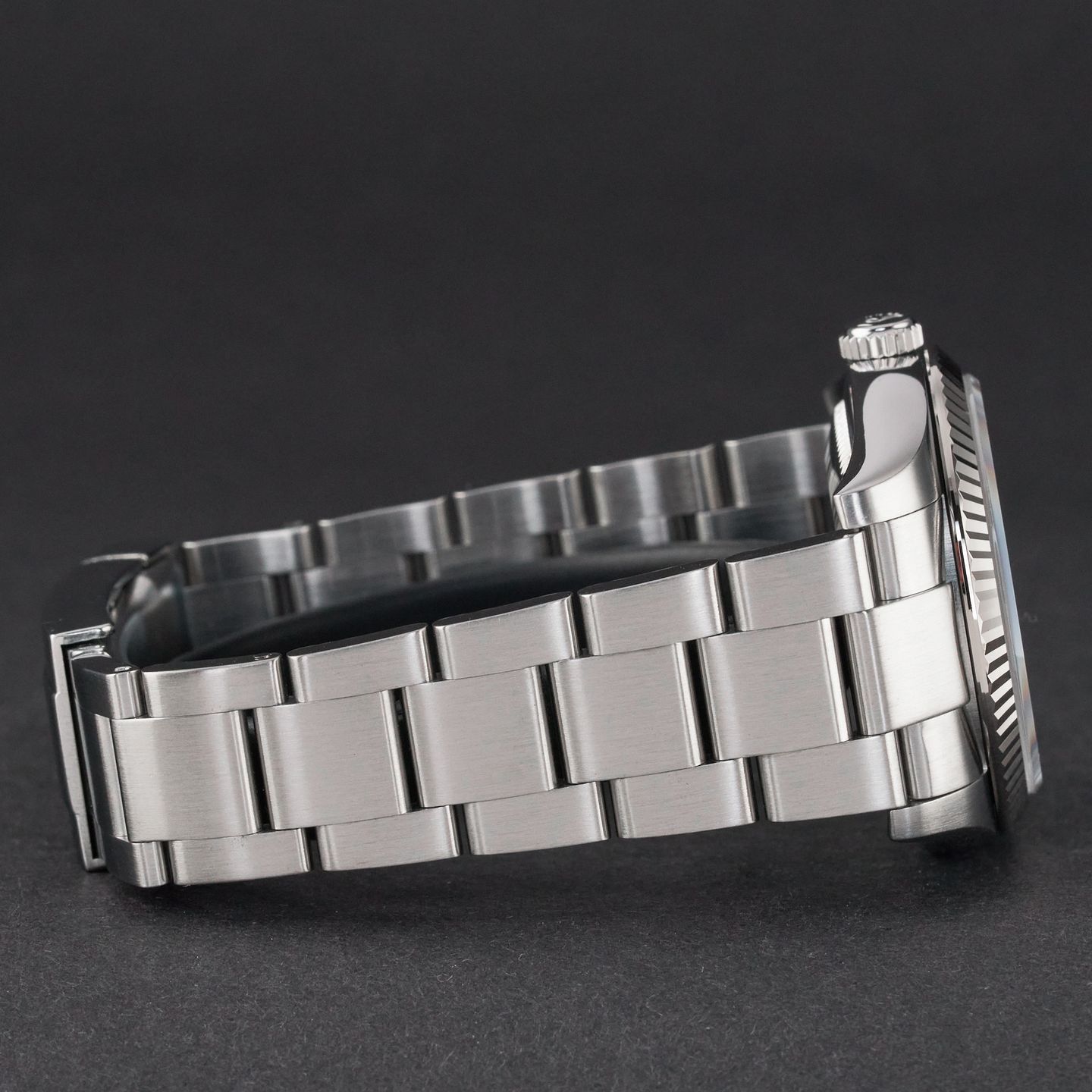 Rolex Oyster Perpetual 36 116034 (2008) - Pink dial 36 mm Steel case (6/8)