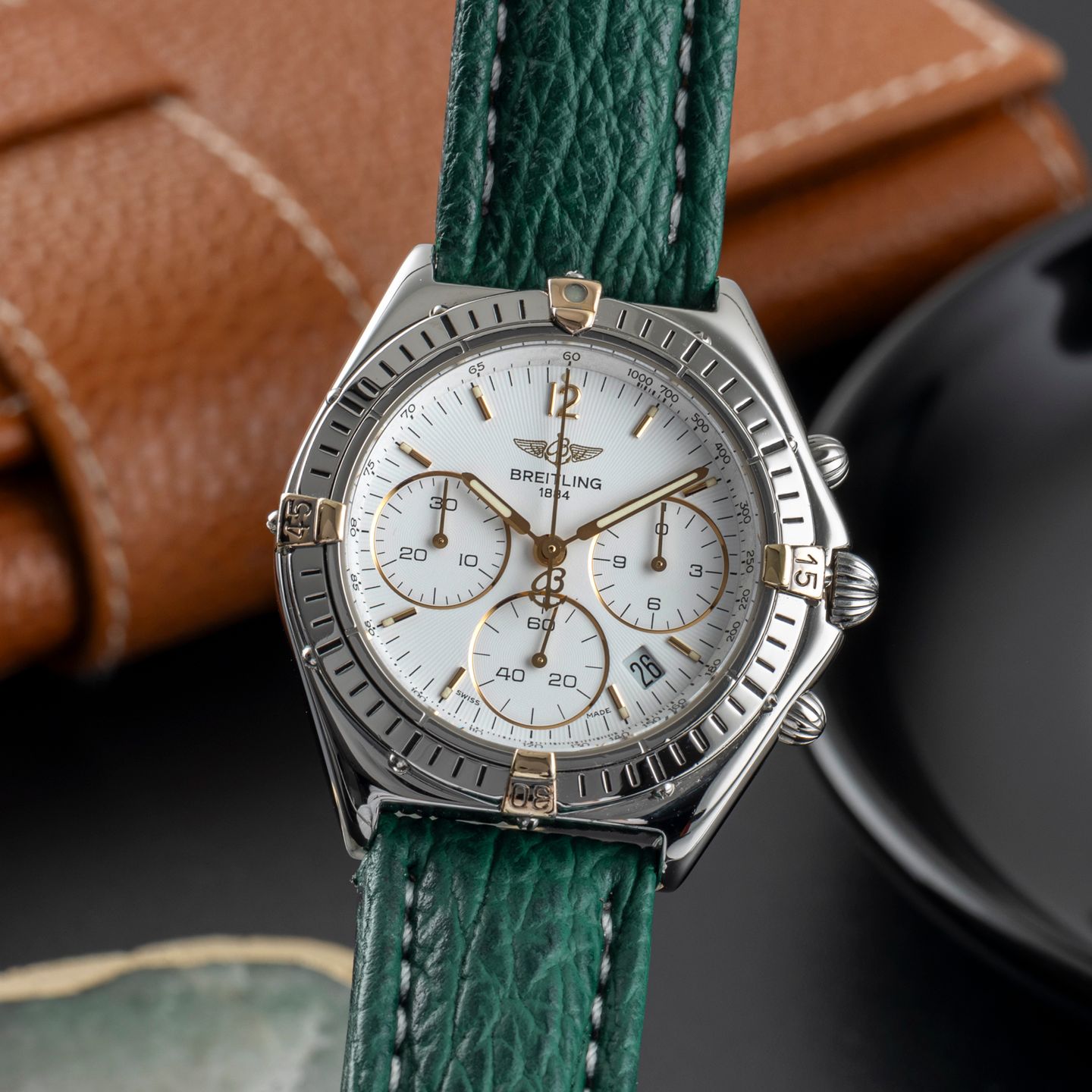Breitling Sextant B55046 (Unknown (random serial)) - 36 mm Steel case (3/8)