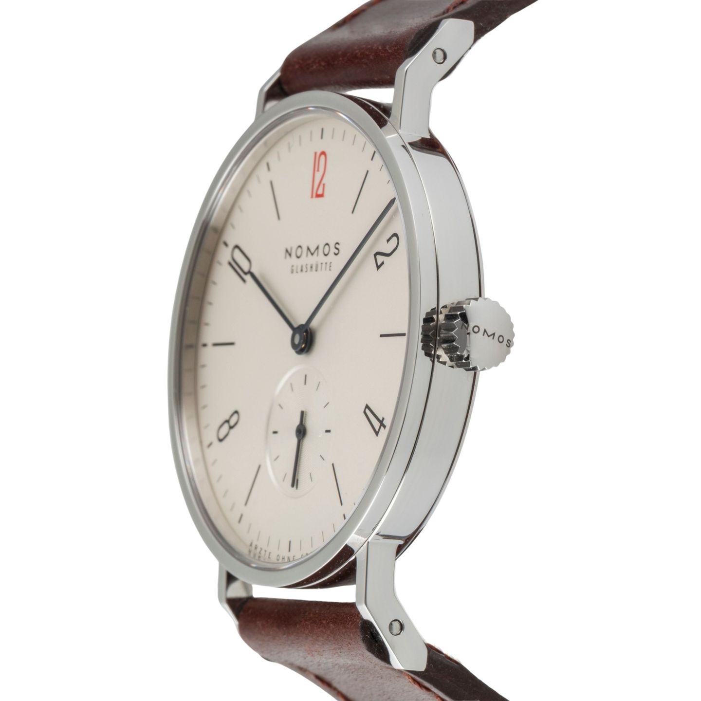 NOMOS Tangente 38 164.S1 (Unknown (random serial)) - White dial 38 mm Steel case (6/8)