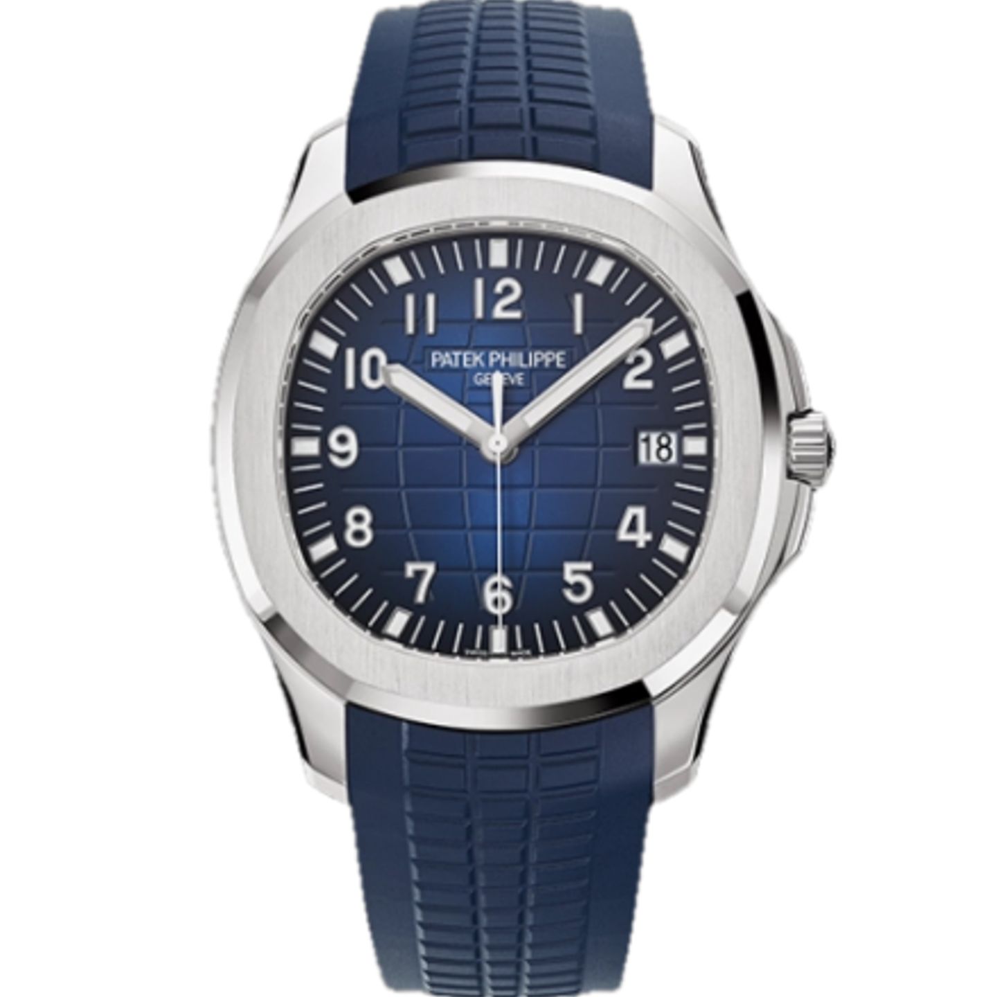 Patek Philippe Aquanaut 5168G-001 (2022) - Blauw wijzerplaat 42mm Witgoud (1/1)