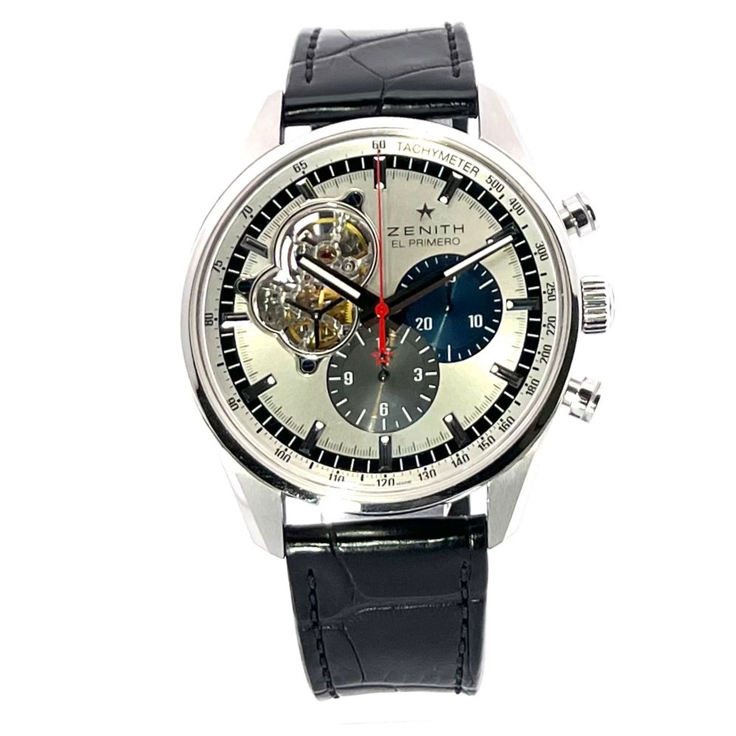 Zenith El Primero Chronomaster 03.2040.4061/69.C496 (2013) - Zilver wijzerplaat 42mm Staal (1/7)