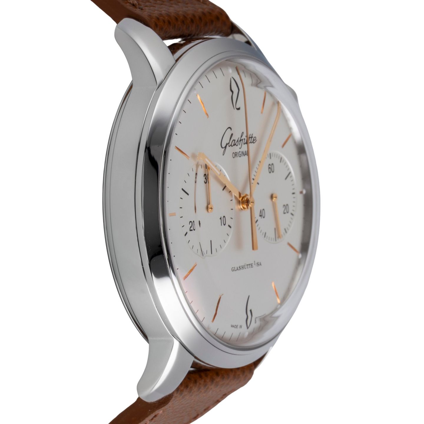 Glashütte Original Sixties Chronograph 1-39-34-03-22-04 - (7/8)