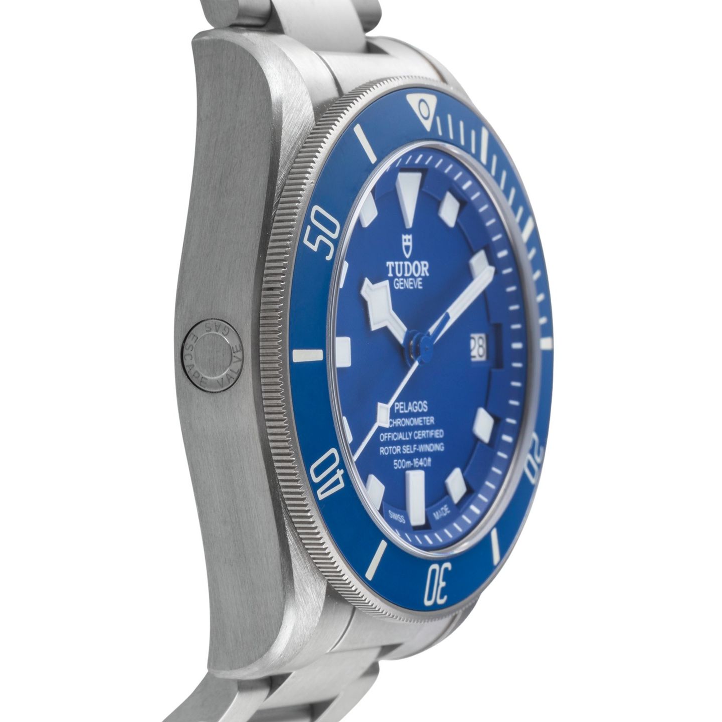 Tudor Pelagos 25600TB (Unknown (random serial)) - Blue dial 42 mm Titanium case (7/8)